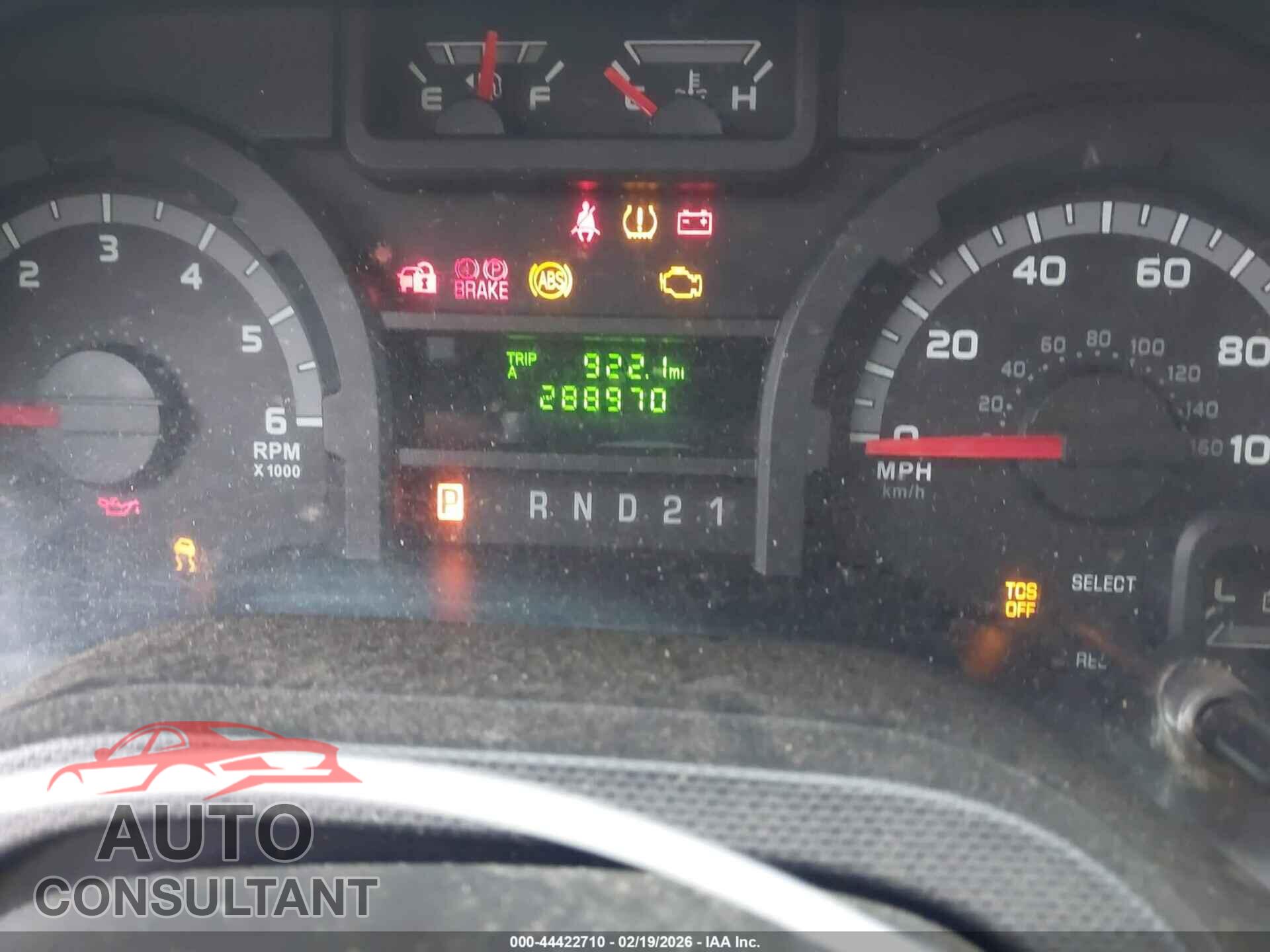 FORD ECONOLINE 2013 - 1FTNE2EW3DDB12290