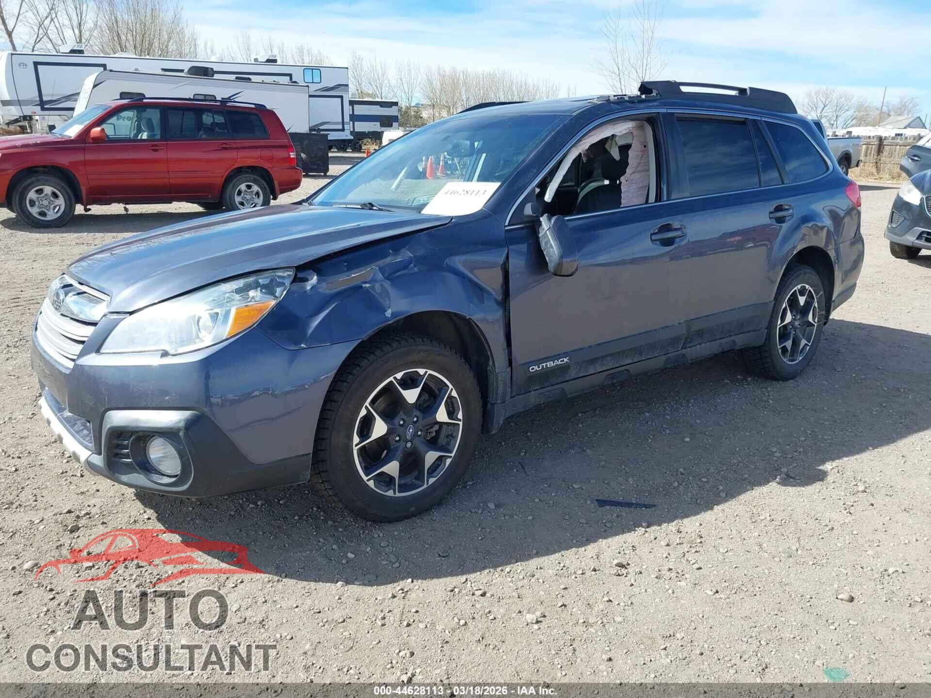 SUBARU OUTBACK 2014 - 4S4BRBLC8E3321852