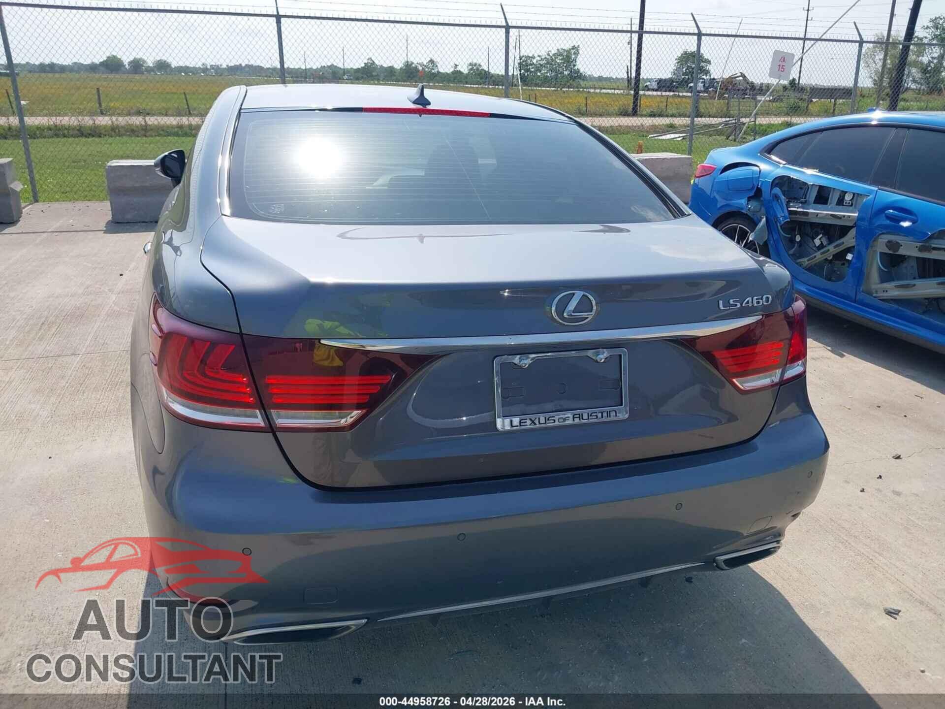 LEXUS LS 460 2013 - JTHBL5EF8D5122848
