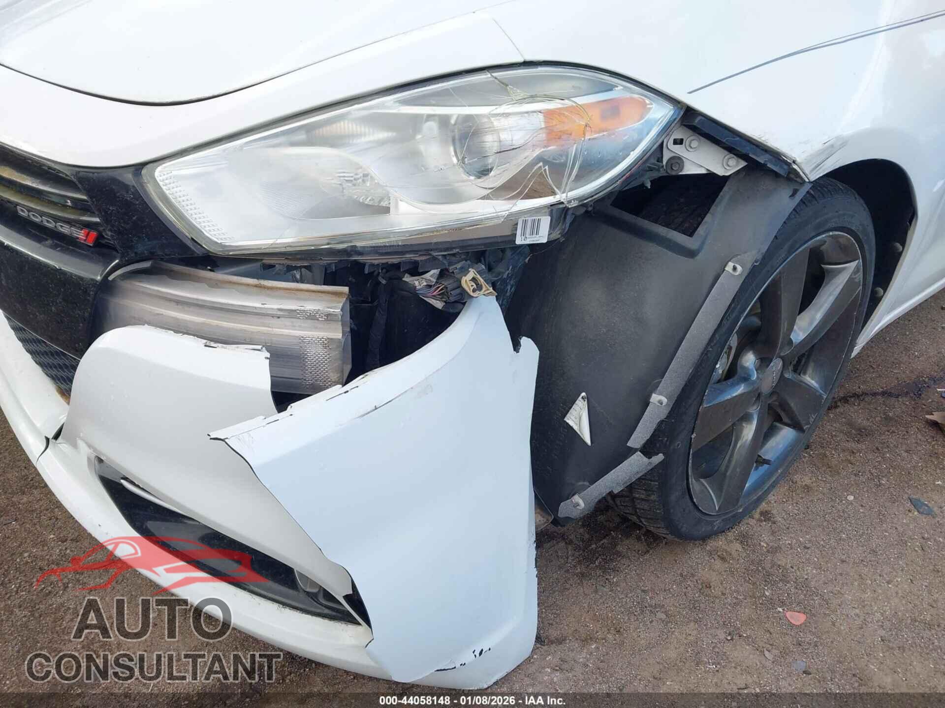 DODGE DART 2014 - 1C3CDFEB8ED767954