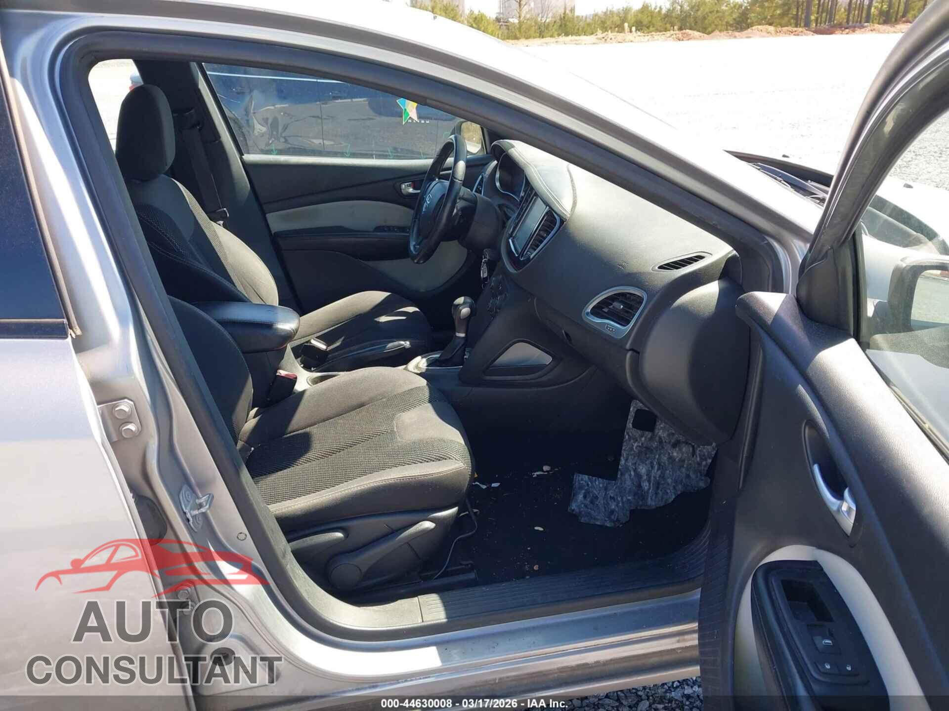 DODGE DART 2015 - 1C3CDFBB9FD268151