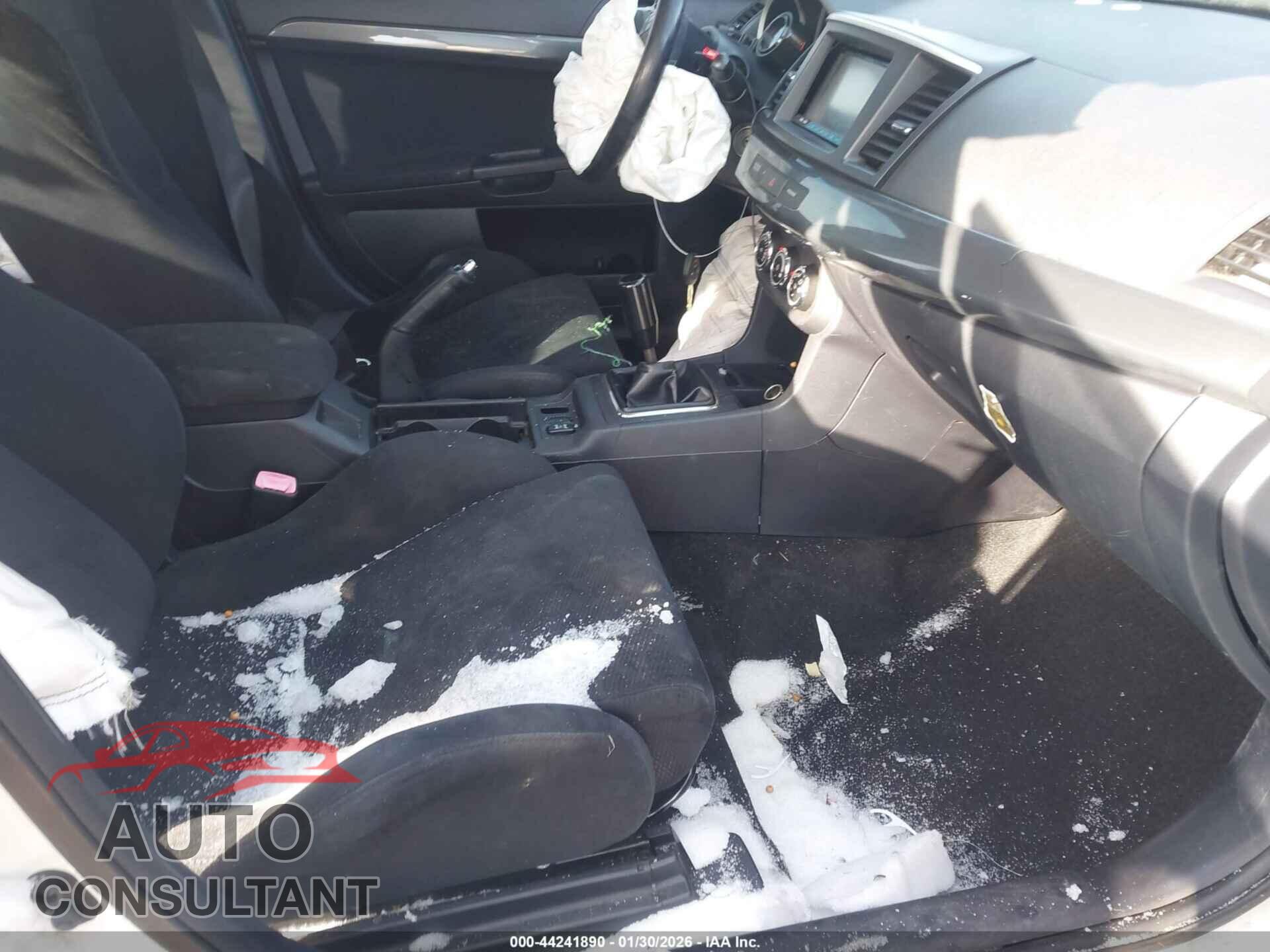 MITSUBISHI LANCER EVOLUTION 2011 - JA32W8FV7BU014397