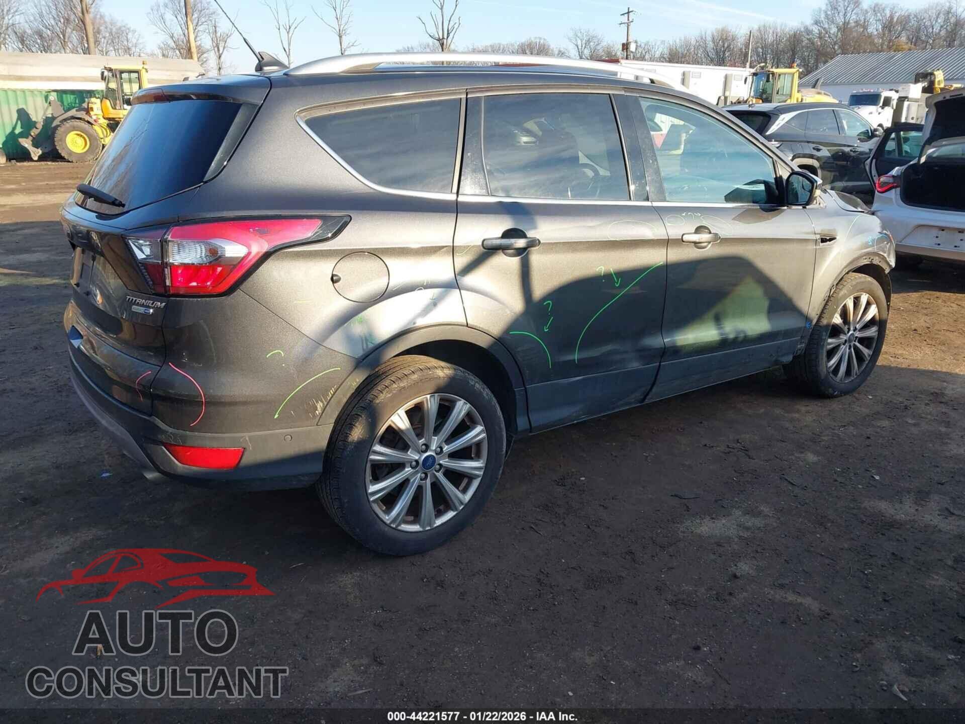 FORD ESCAPE 2018 - 1FMCU9J96JUB97944