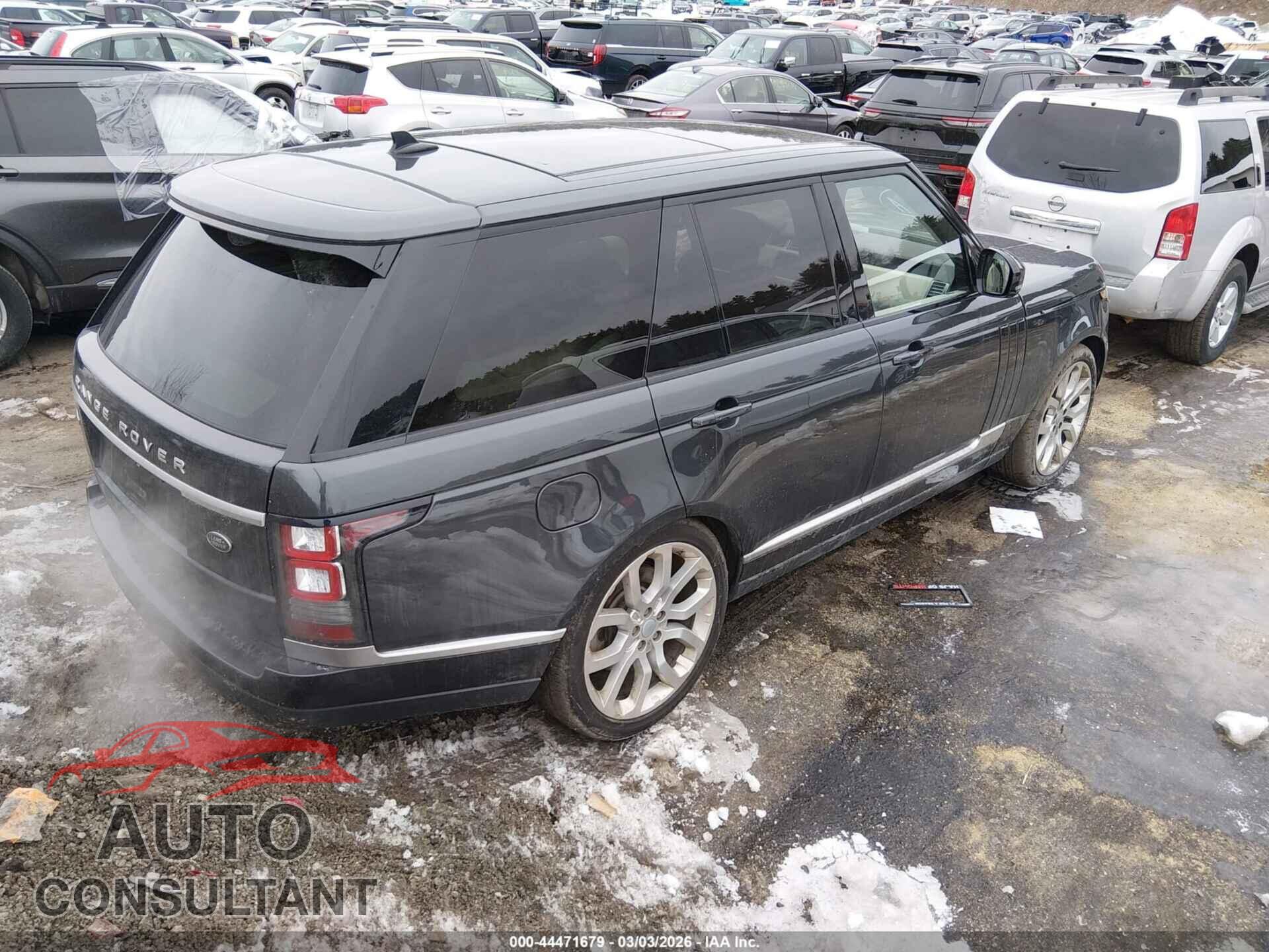 LAND ROVER RANGE ROVER 2016 - SALGS2EF0GA265547