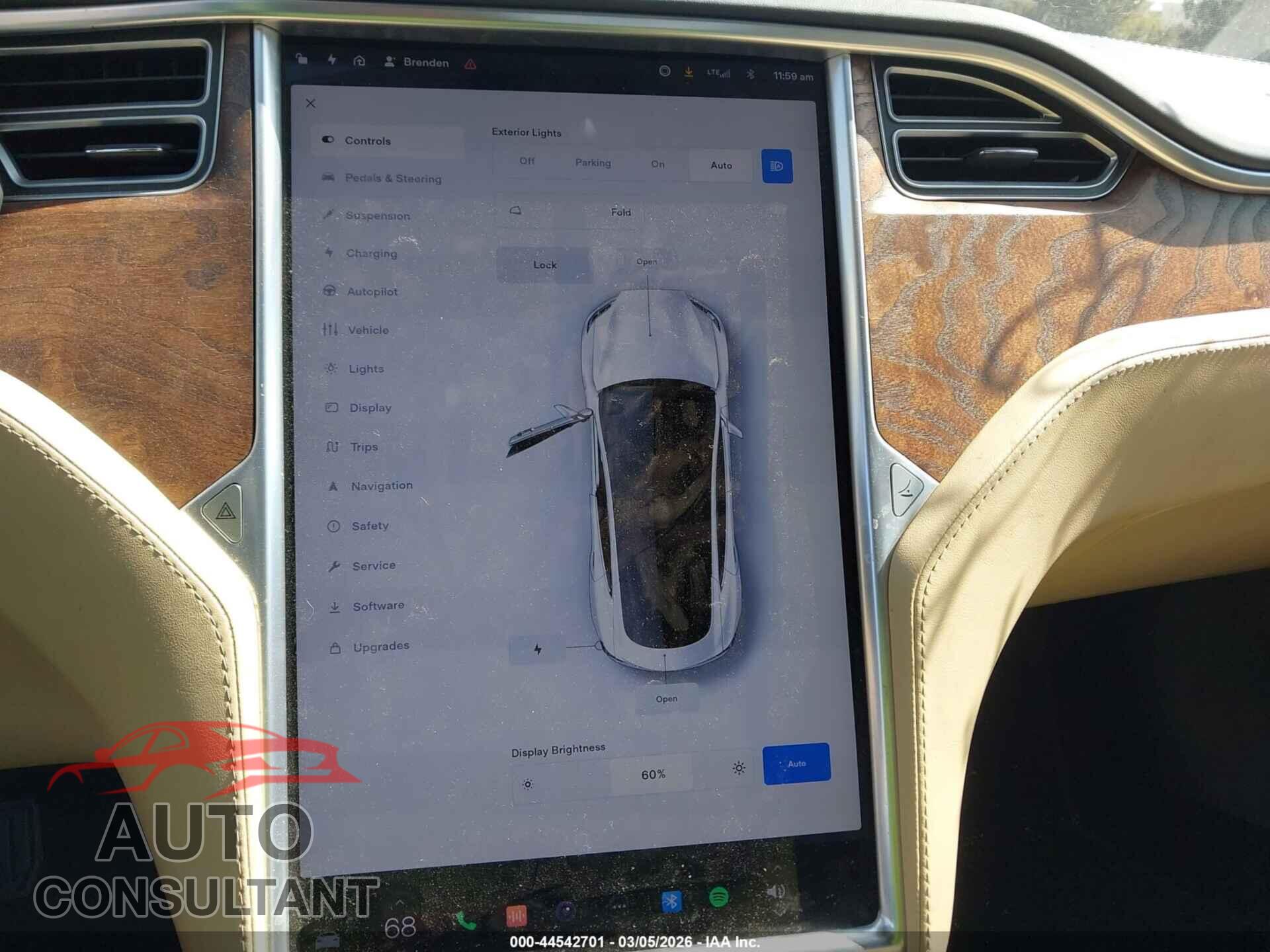 TESLA MODEL S 2017 - 5YJSA1E23HF190895