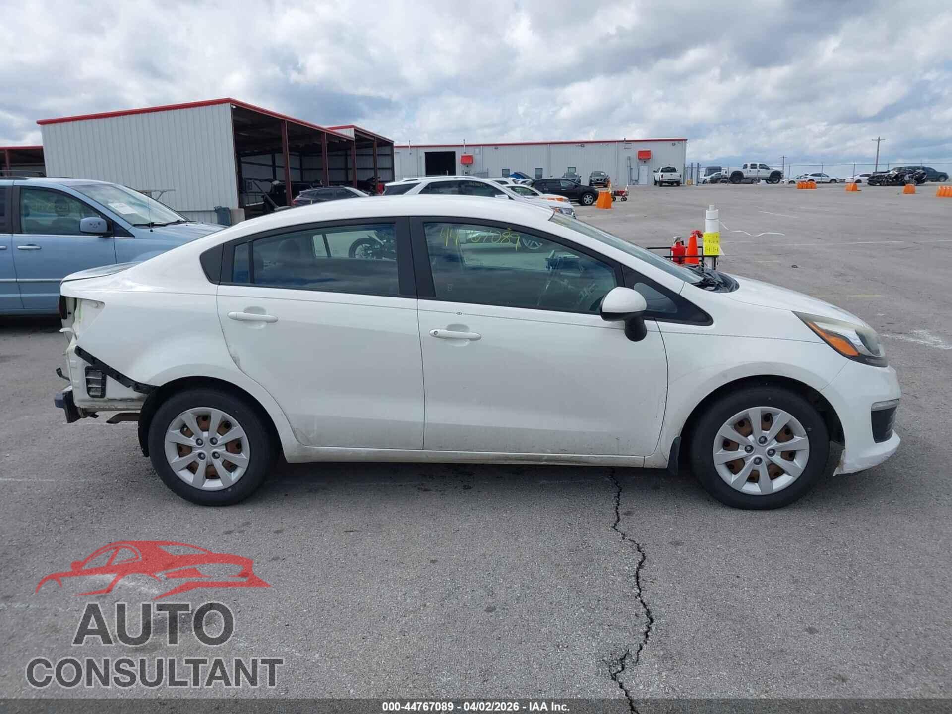 KIA RIO 2016 - KNADM4A37G6658845
