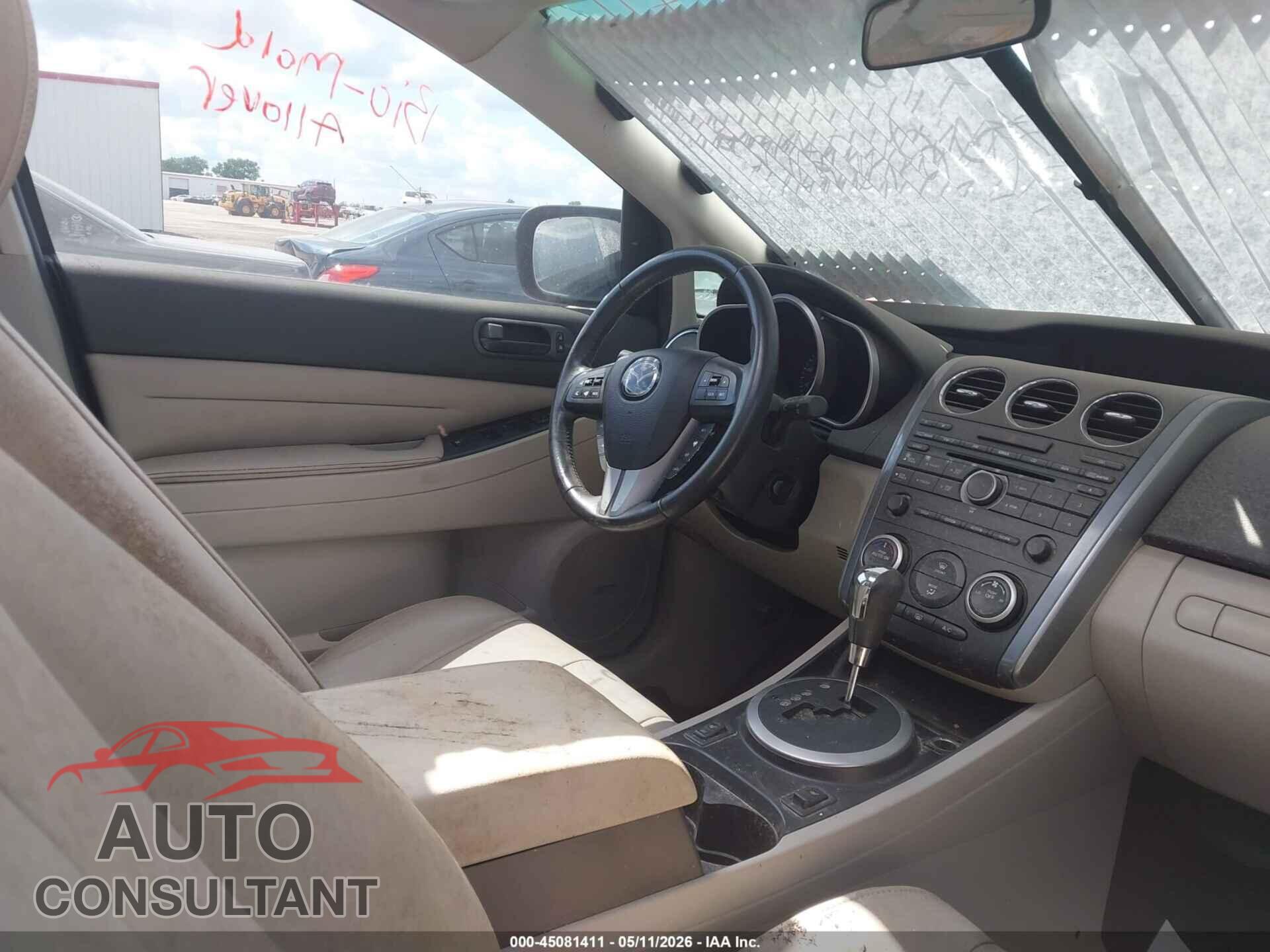 MAZDA CX-7 2012 - JM3ER2C55C0421769