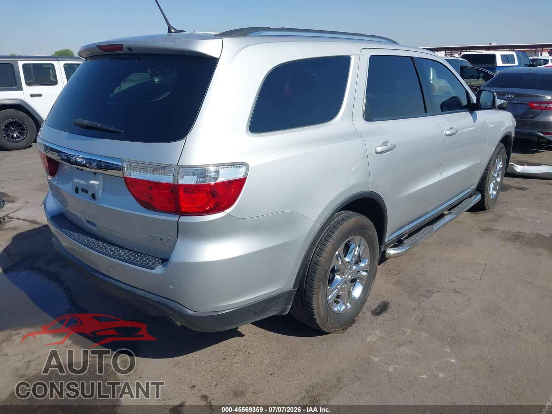 DODGE DURANGO 2011 - 1D4RD4GG4BC695044