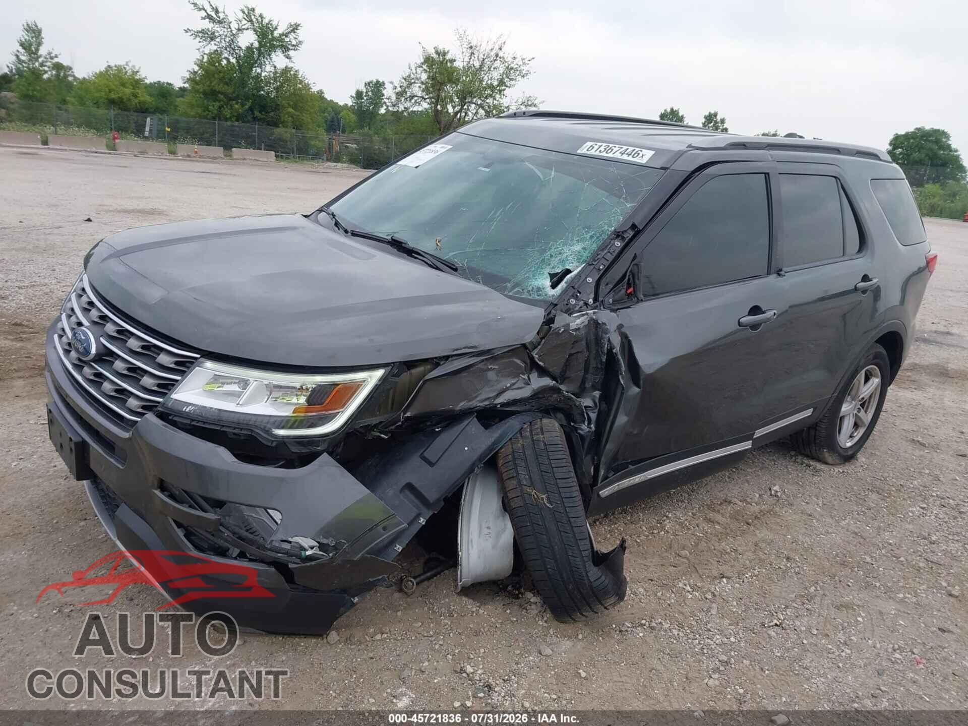 FORD EXPLORER 2017 - 1FM5K8D83HGD81338