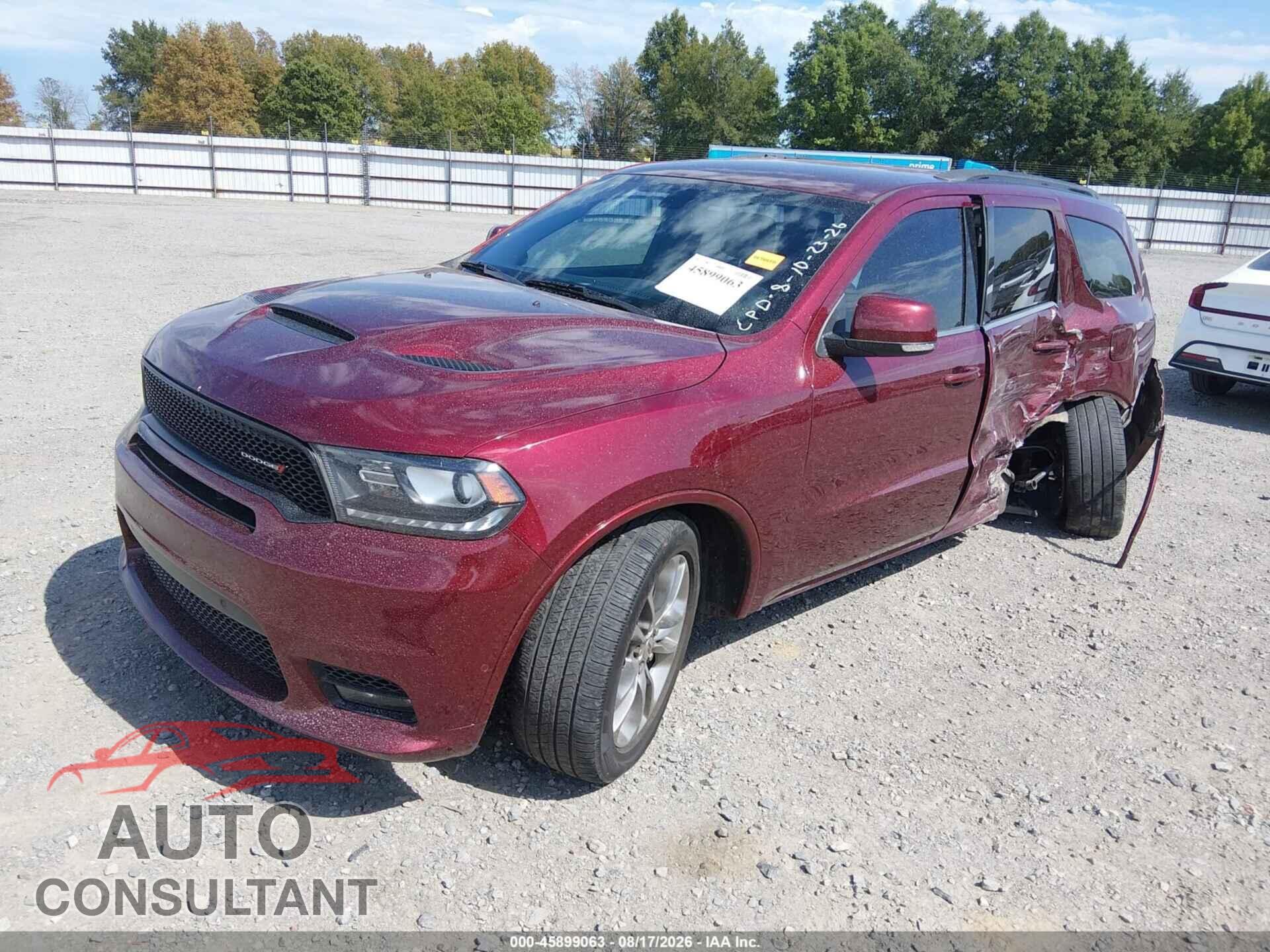 DODGE DURANGO 2019 - 1C4SDJCT3KC721083