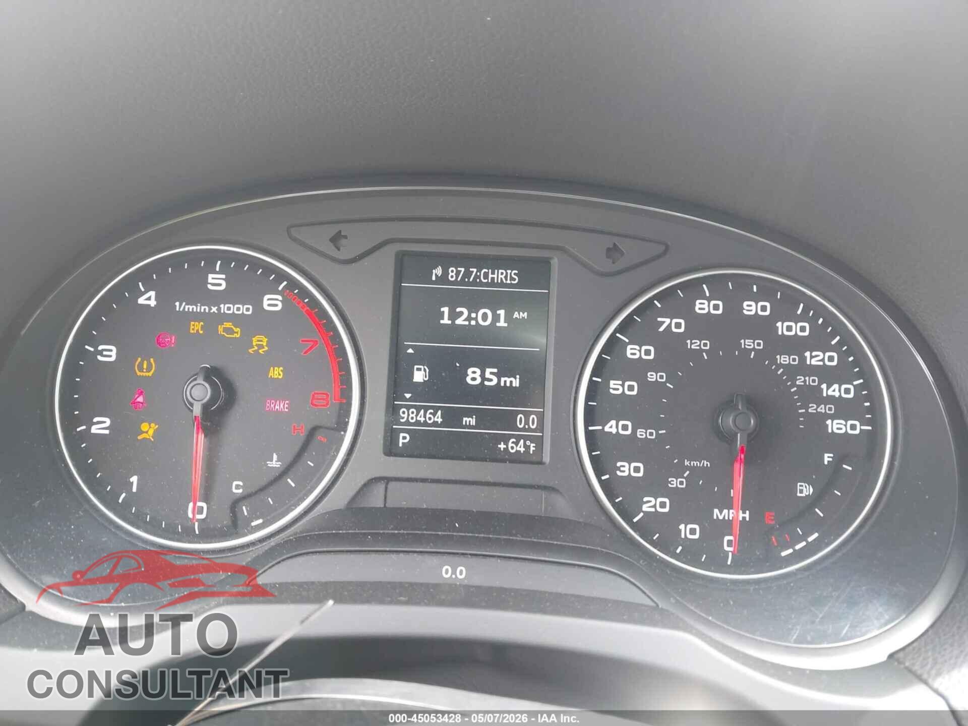 AUDI A3 2015 - WAUBFGFF3F1121780