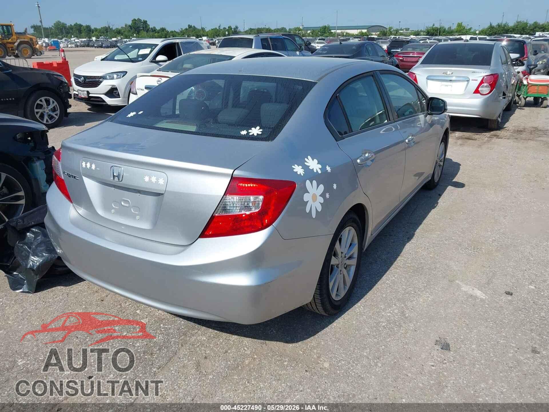 HONDA CIVIC 2012 - 19XFB2F84CE066074