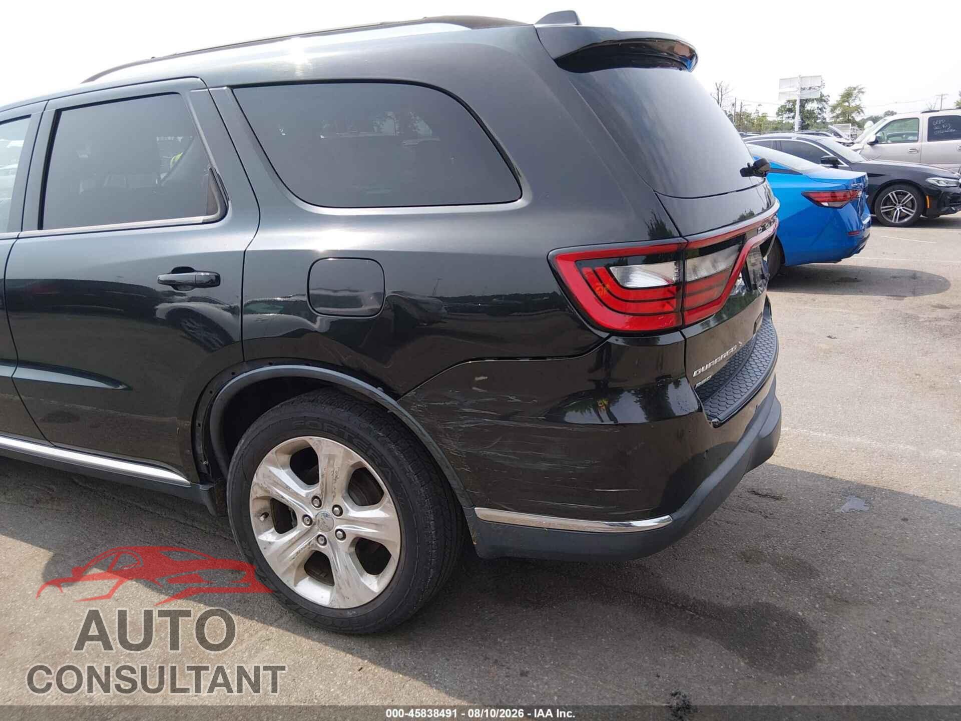 DODGE DURANGO 2014 - 1C4RDJDG7EC383109
