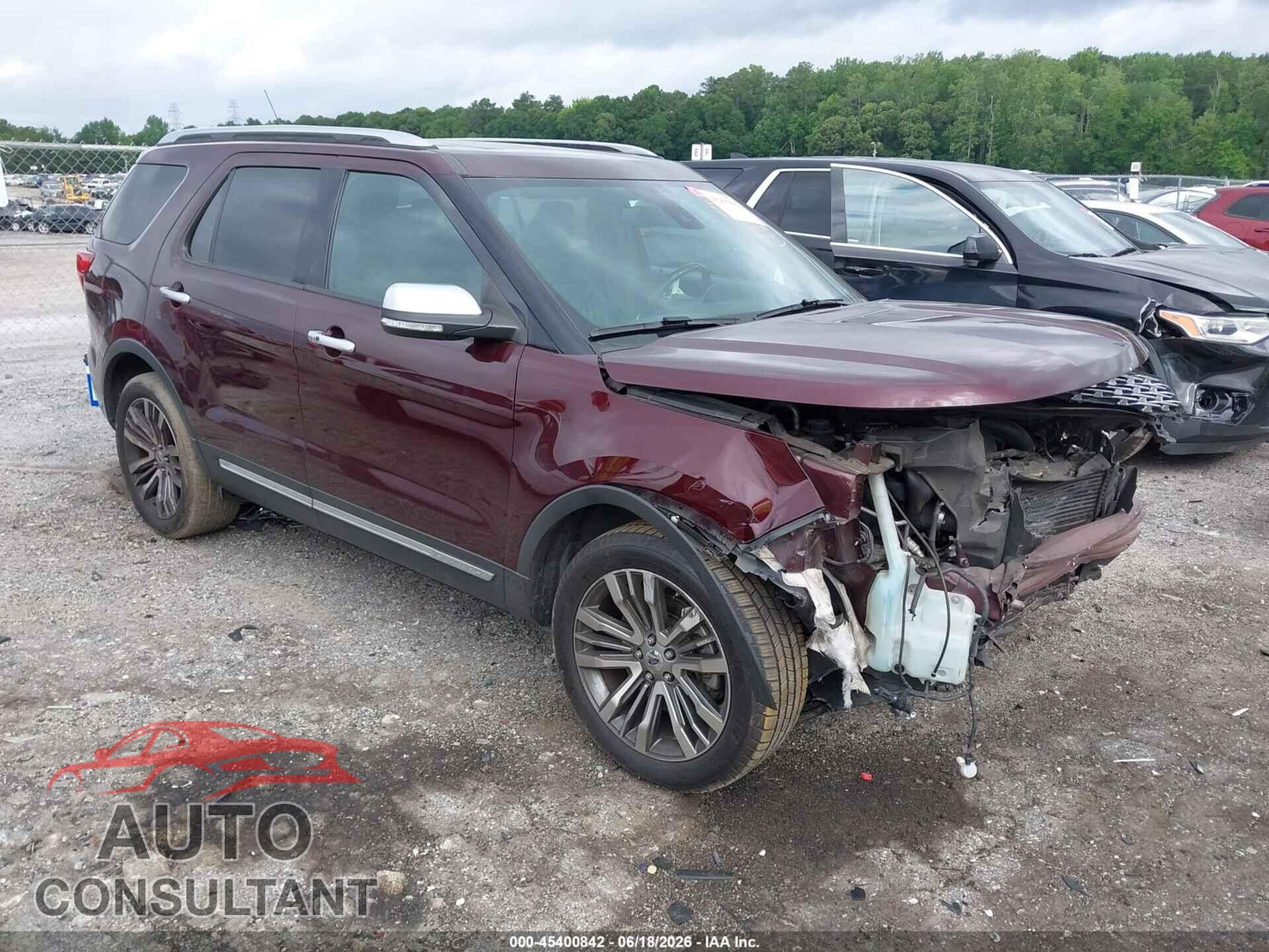 FORD EXPLORER 2018 - 1FM5K8HTXJGB76555