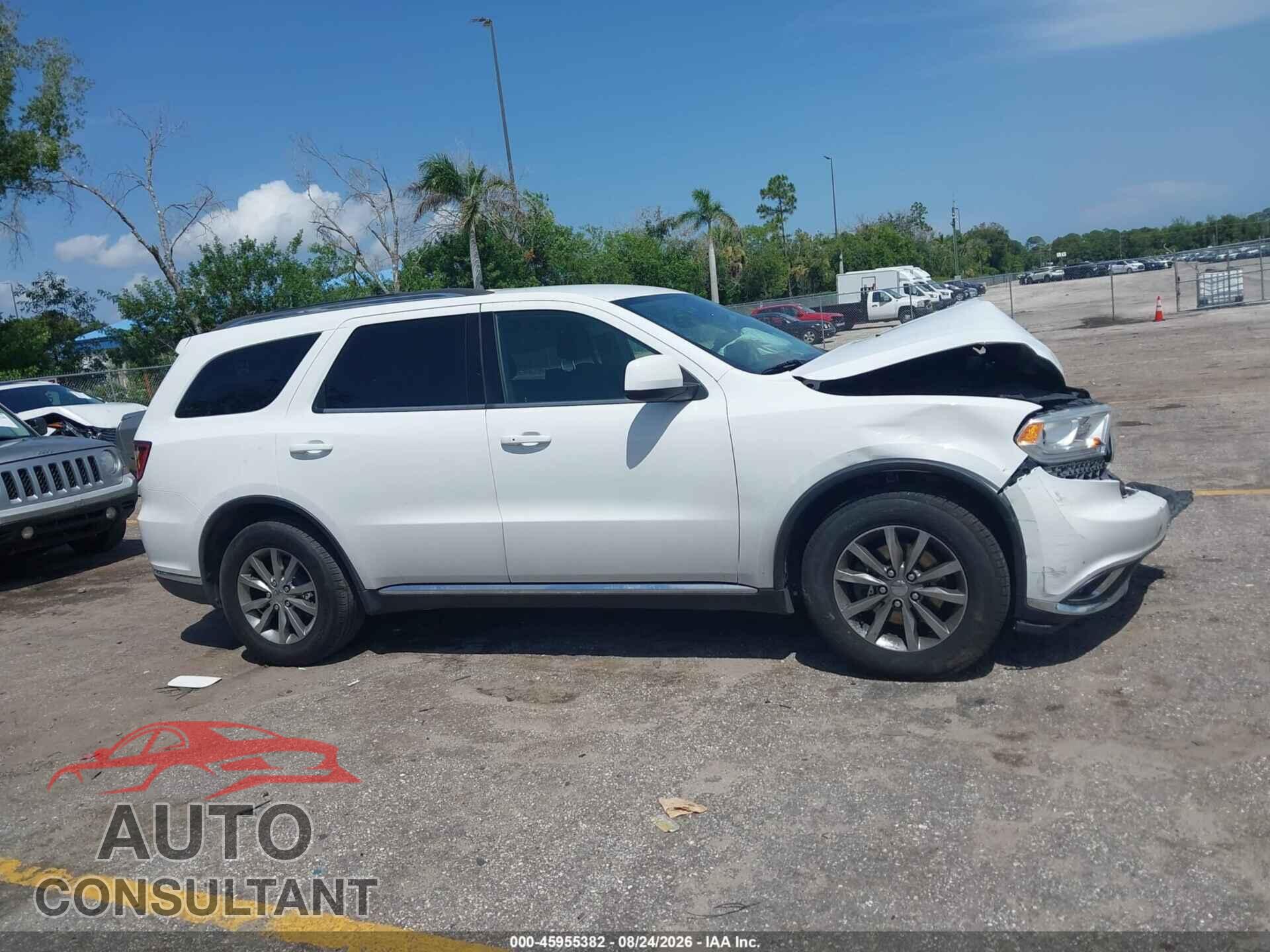 DODGE DURANGO 2017 - 1C4RDHAG3HC724782