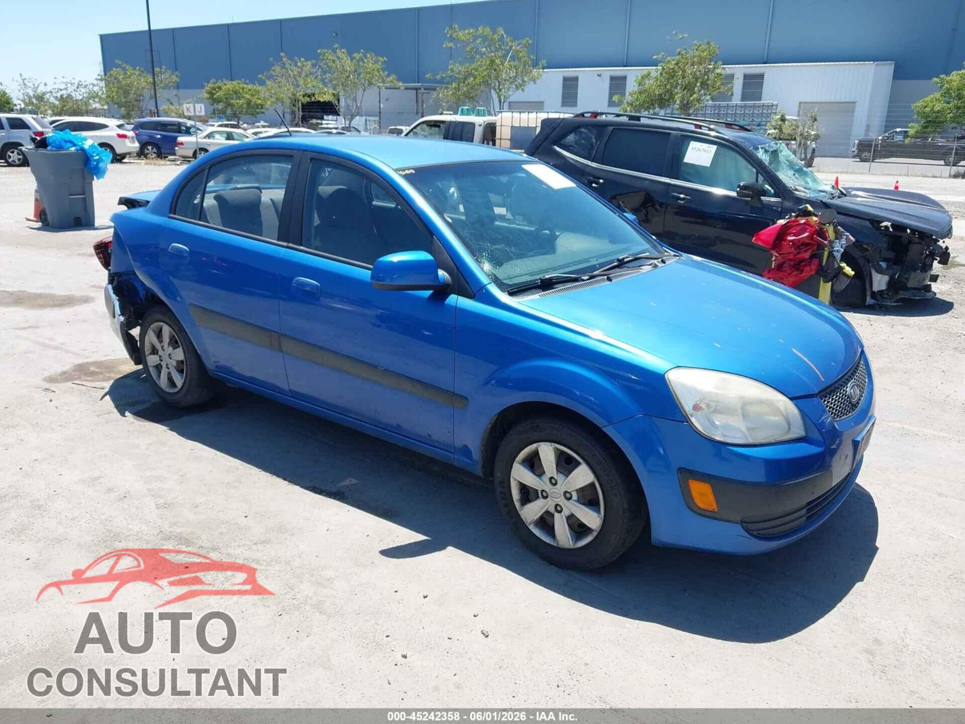 KIA RIO 2009 - KNADE223796486366