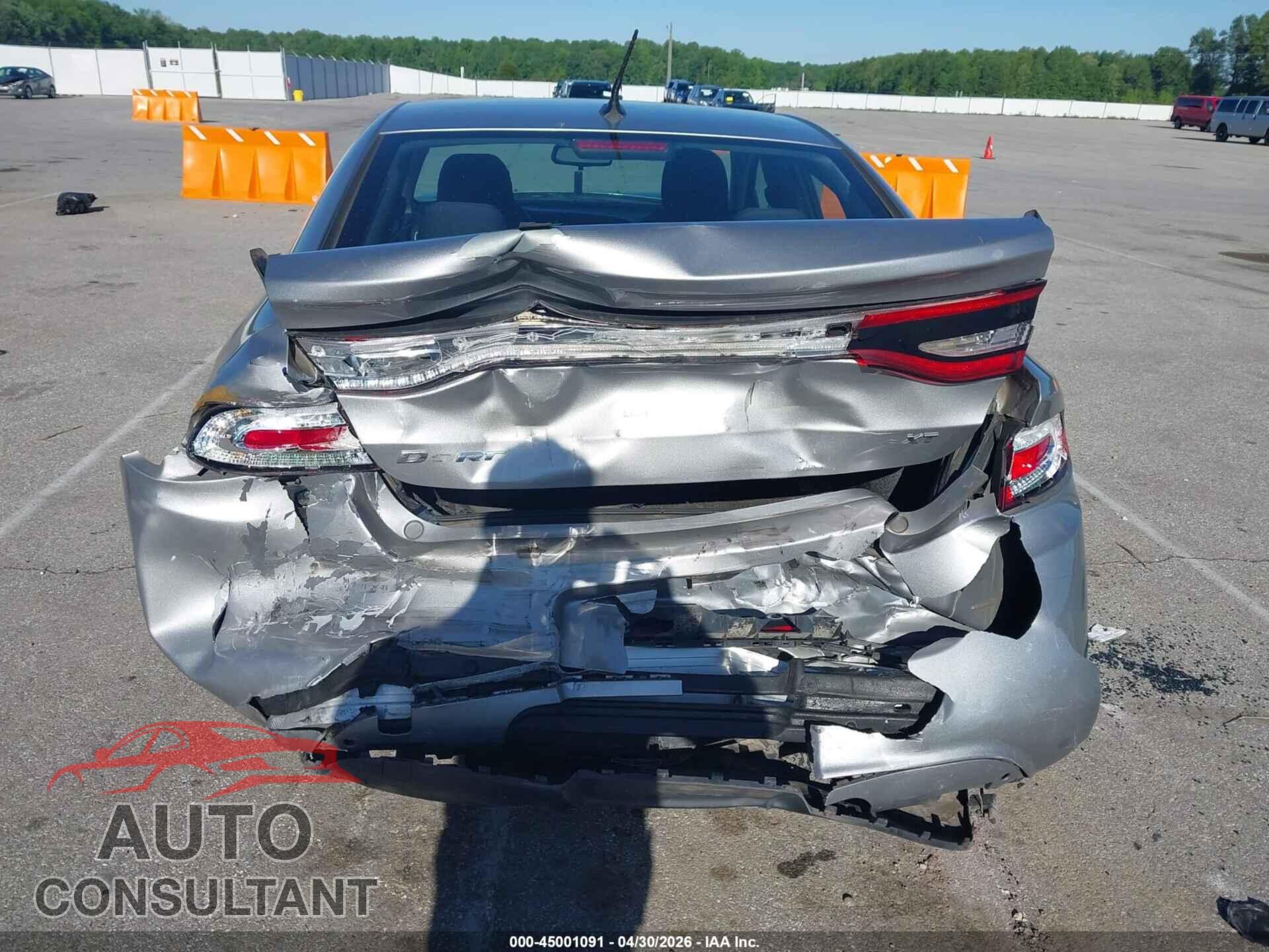DODGE DART 2015 - 1C3CDFBBXFD211554
