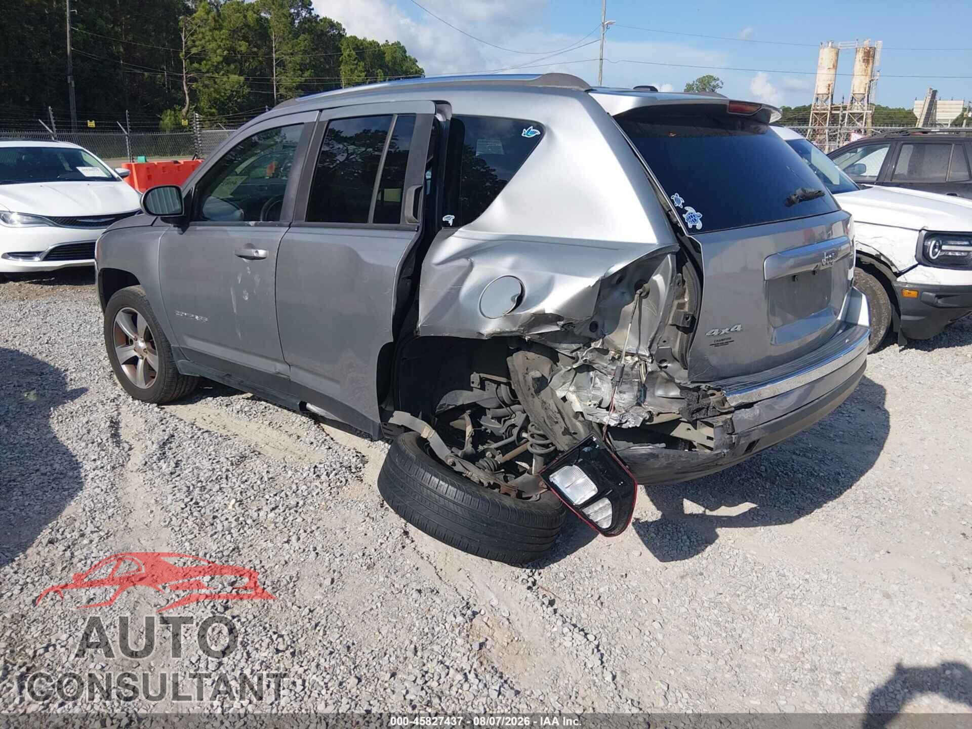 JEEP COMPASS 2017 - 1C4NJDEB1HD107583