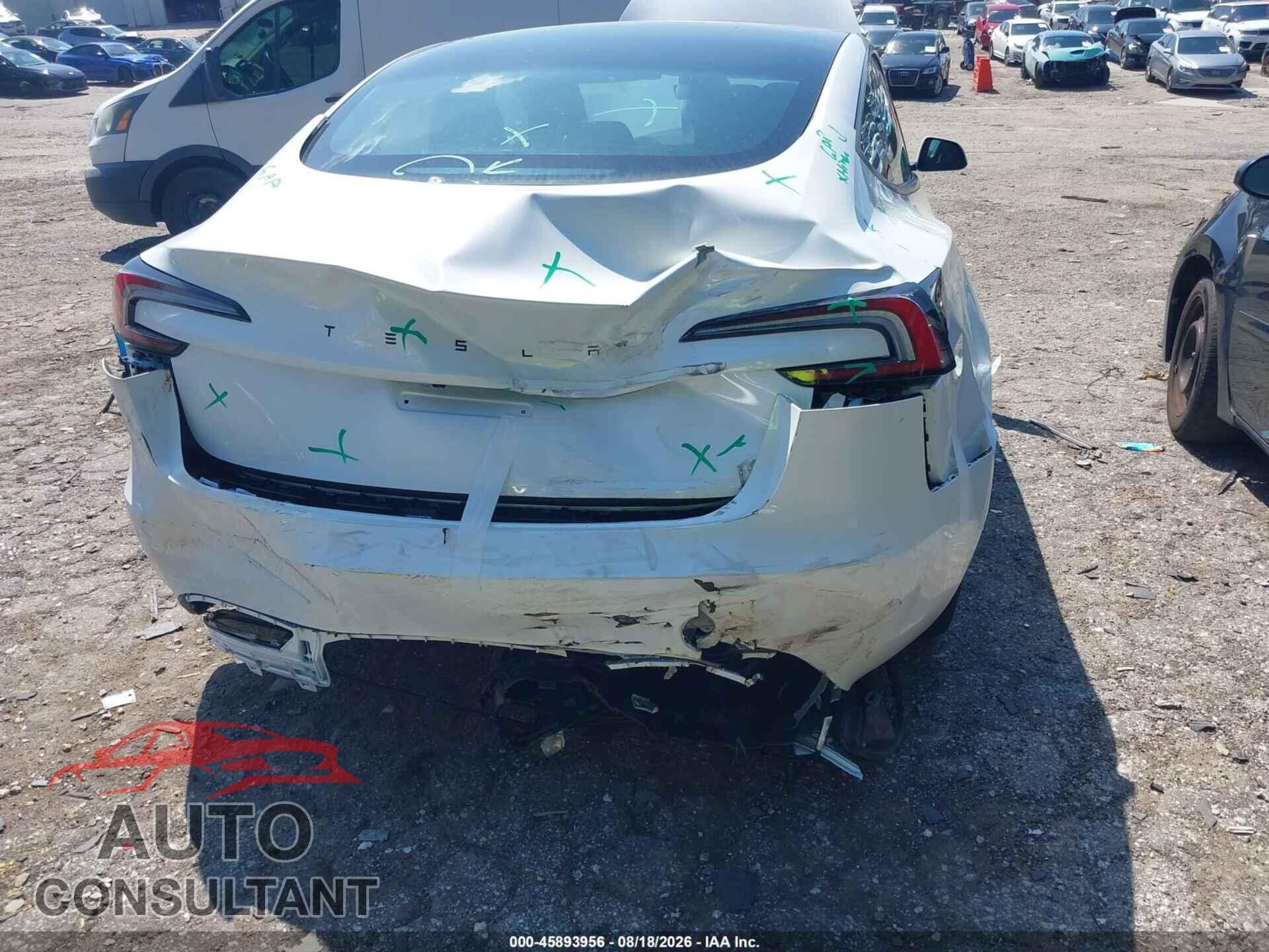 TESLA MODEL 3 2026 - 5YJ3E1EA9TF170630