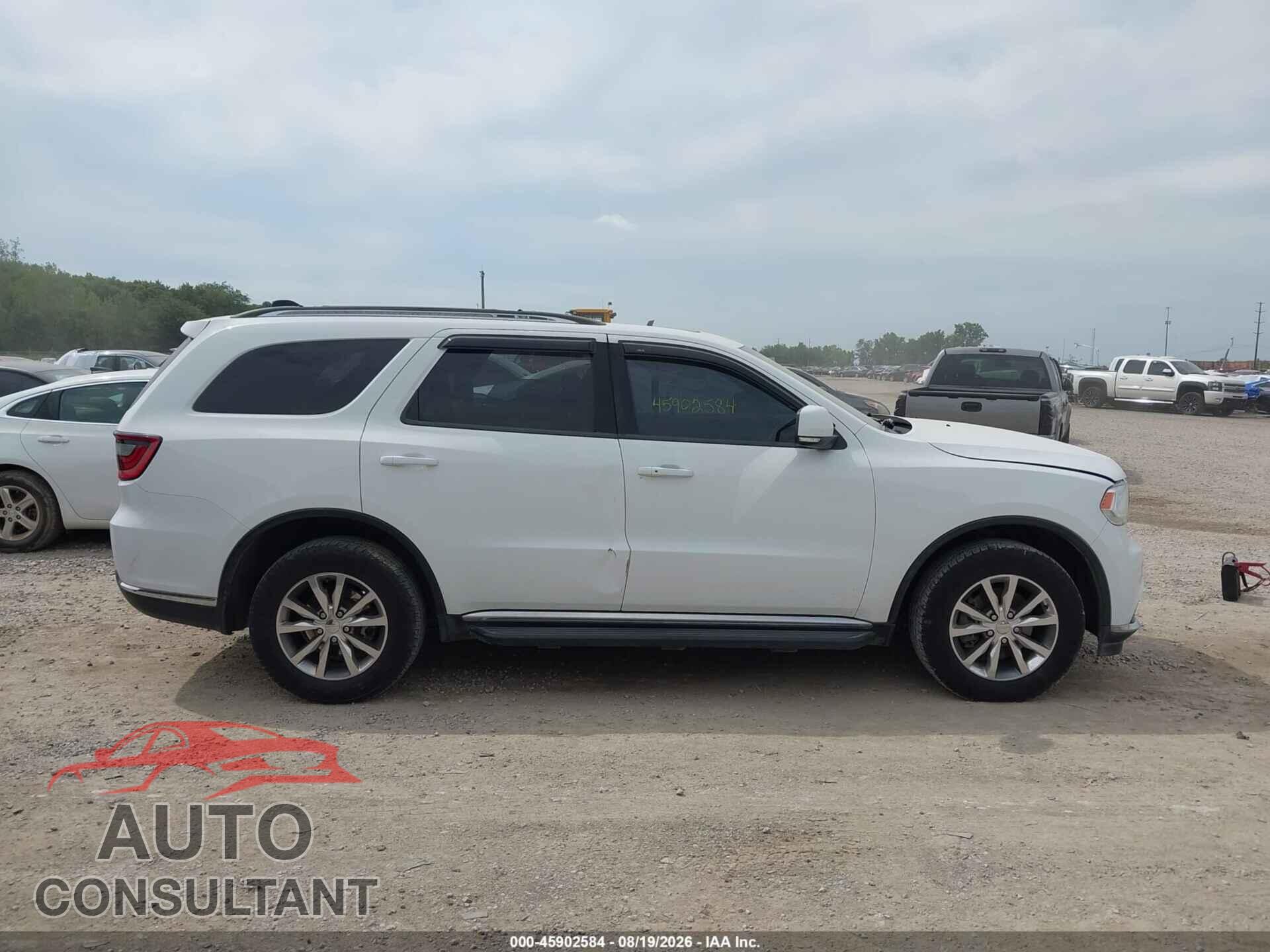 DODGE DURANGO 2015 - 1C4RDJDG7FC101648