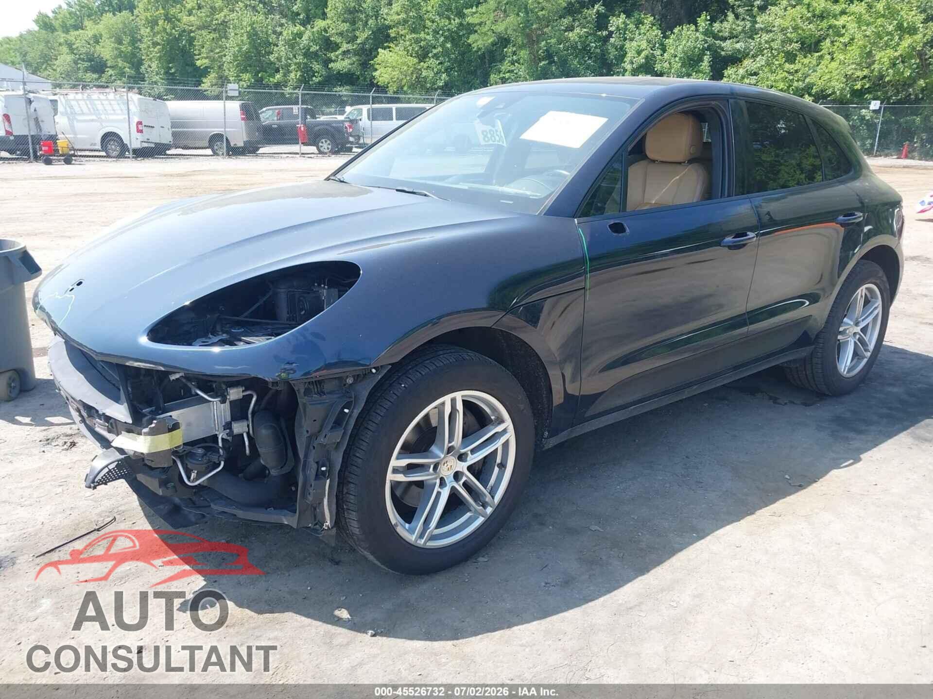 PORSCHE MACAN 2017 - WP1AA2A51HLB07929