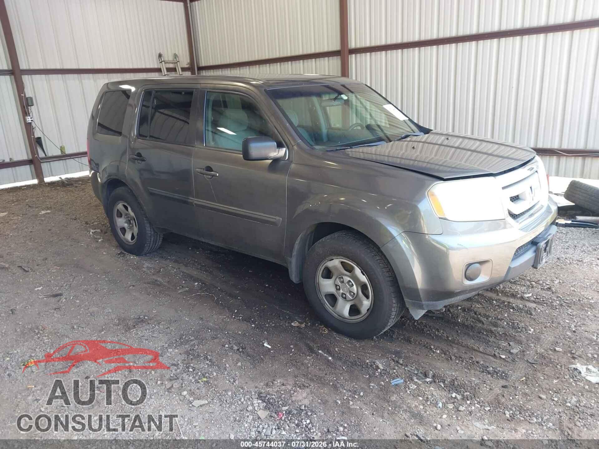 HONDA PILOT 2011 - 5FNYF3H20BB010430