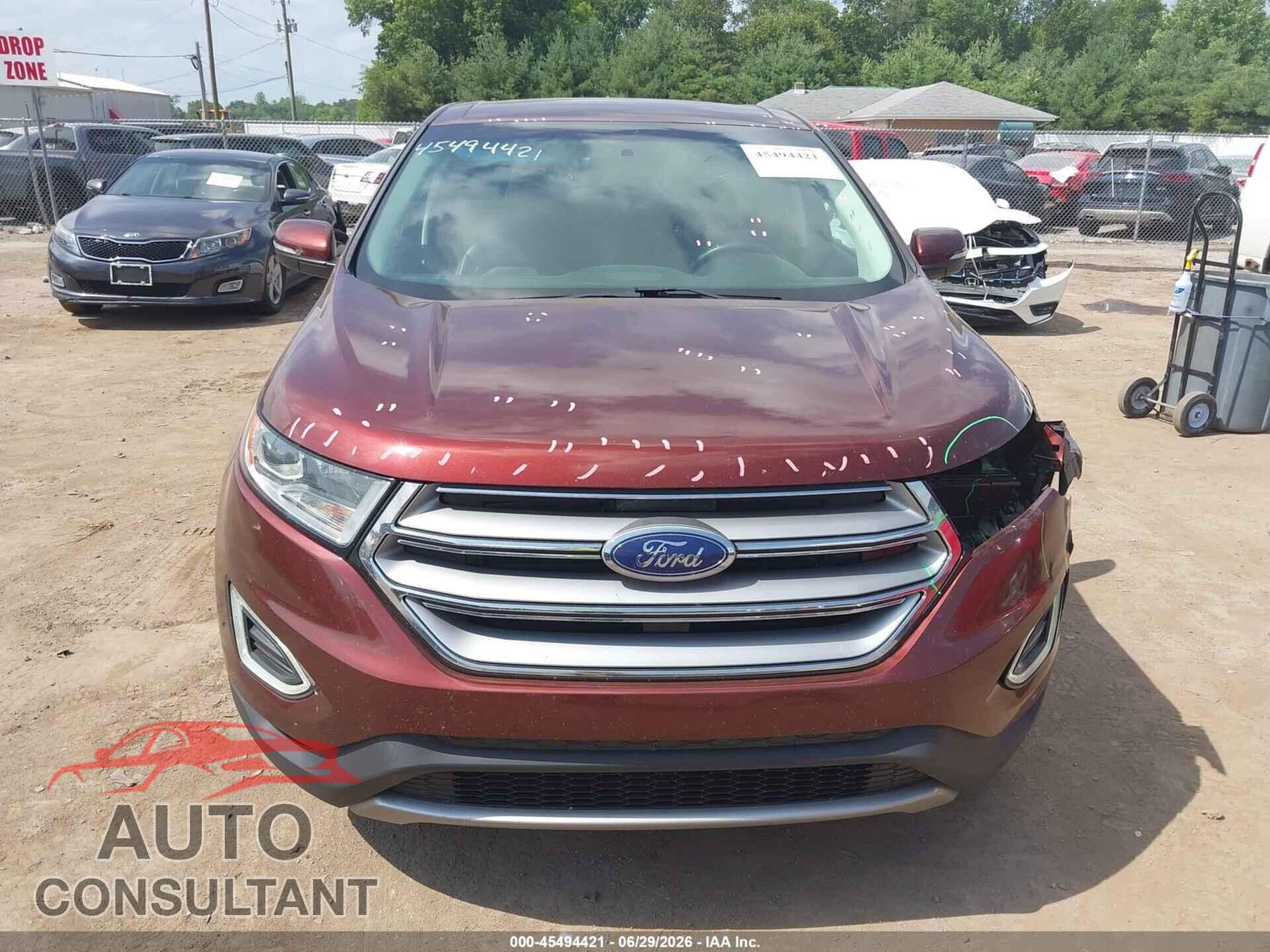 FORD EDGE 2016 - 2FMPK3J9XGBC41690