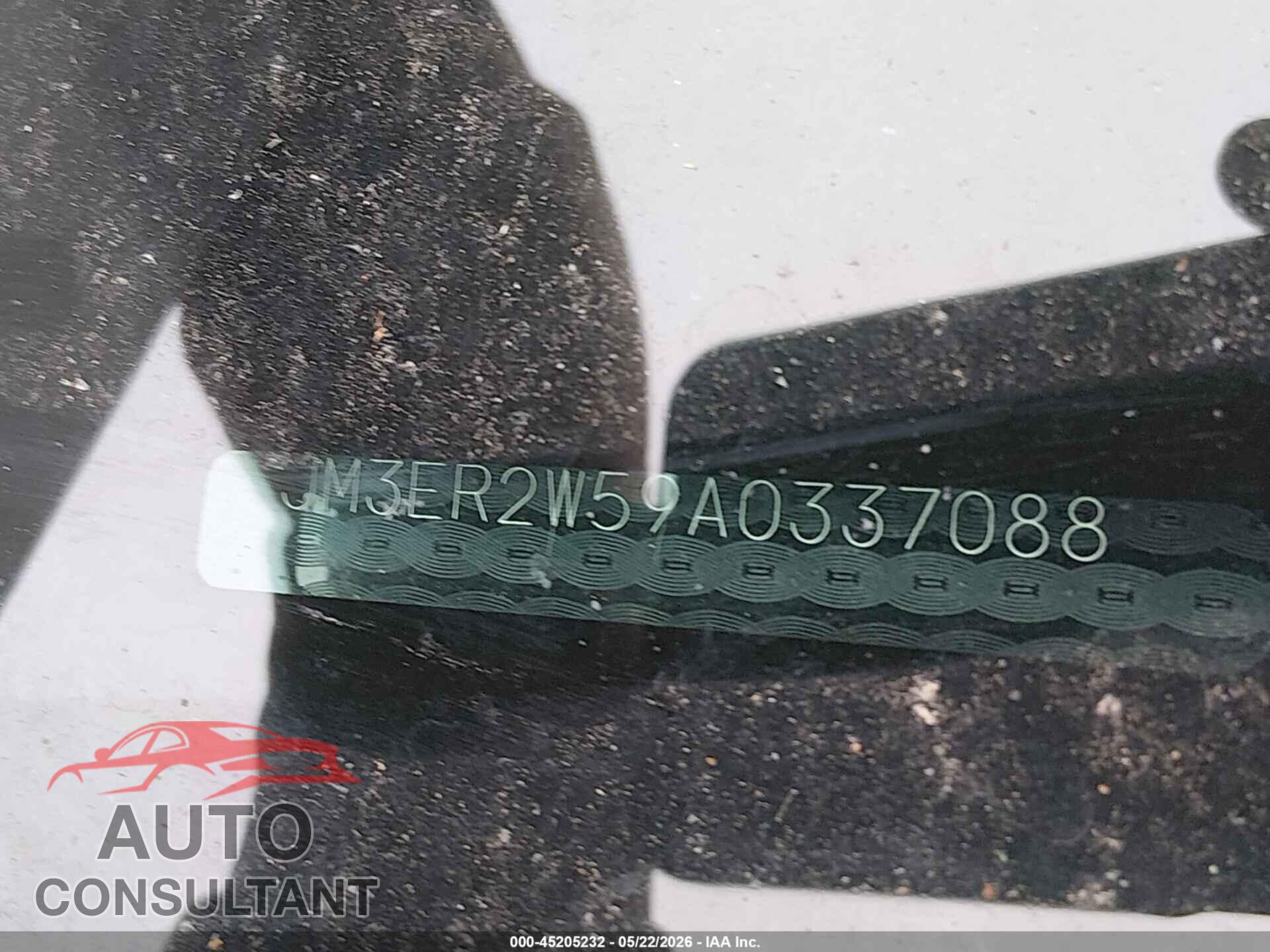 MAZDA CX-7 2010 - JM3ER2W59A0337088