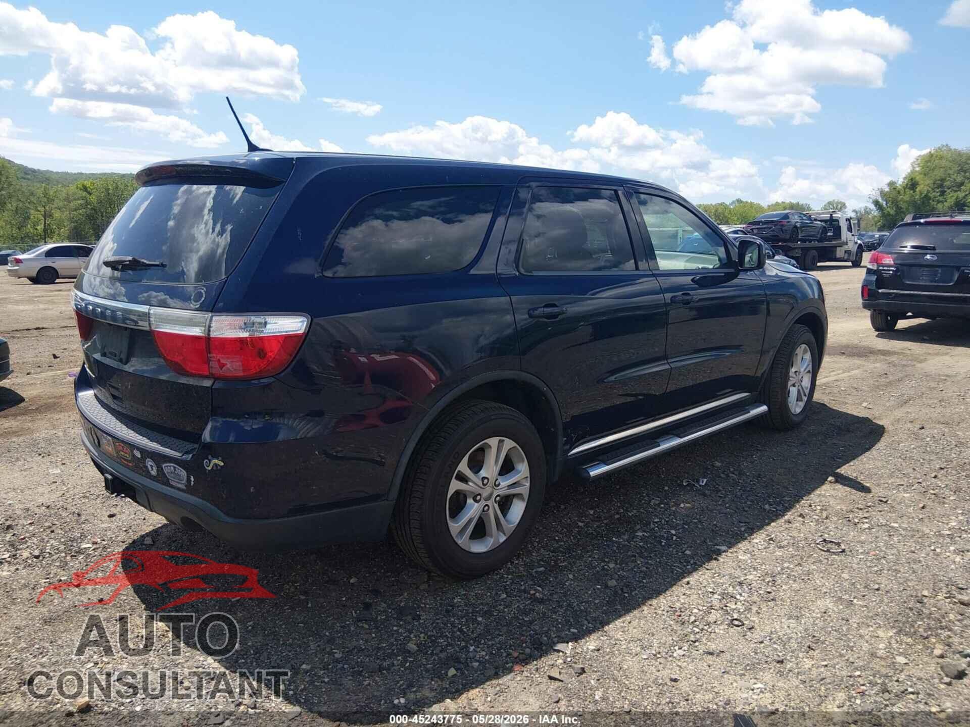 DODGE DURANGO 2013 - 1C4RDHAG5DC582803