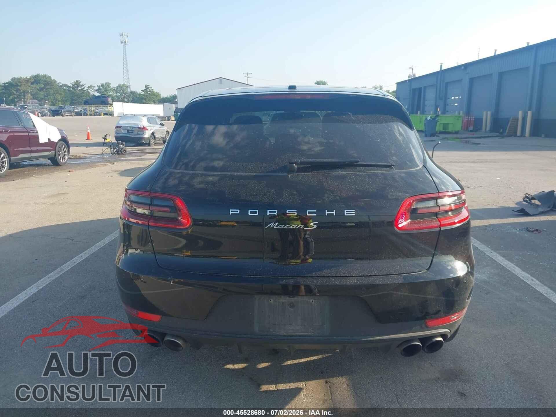 PORSCHE MACAN 2017 - WP1AB2A55HLB19935