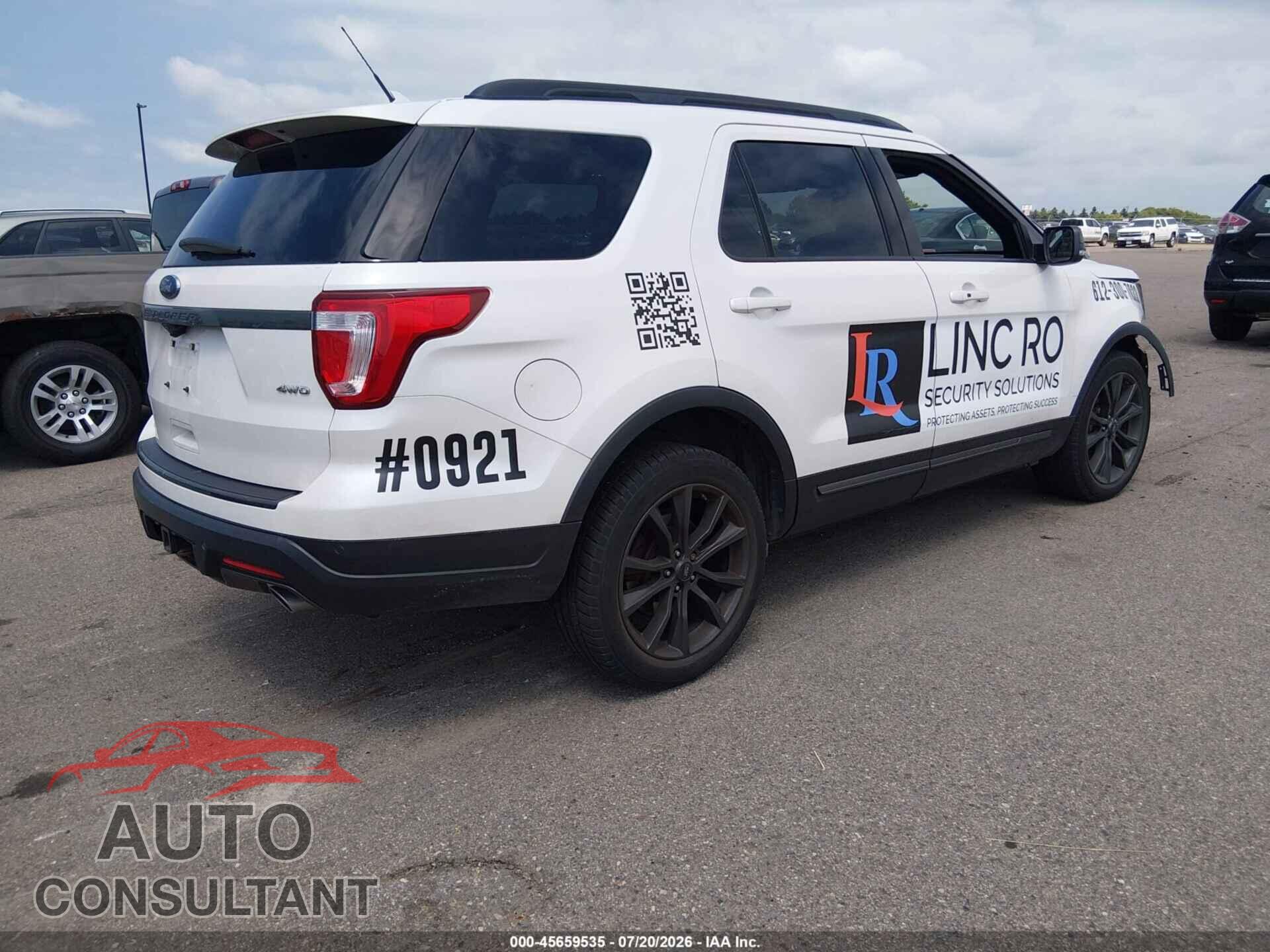 FORD EXPLORER 2018 - 1FM5K8D85JGB09024