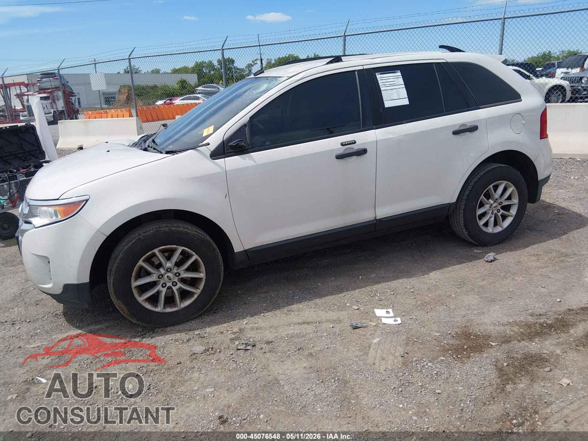 FORD EDGE 2013 - 2FMDK3GC2DBA96985