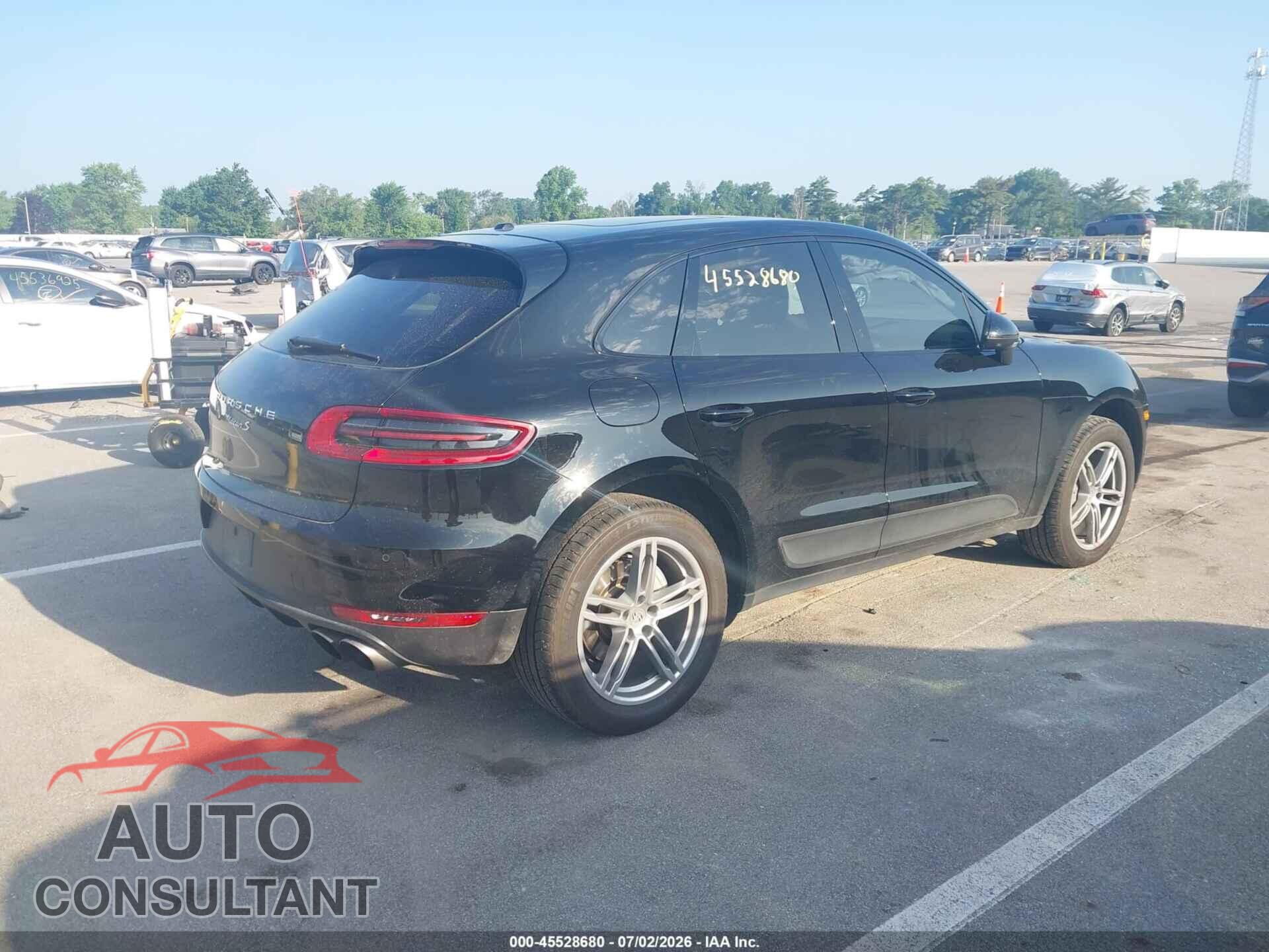 PORSCHE MACAN 2017 - WP1AB2A55HLB19935