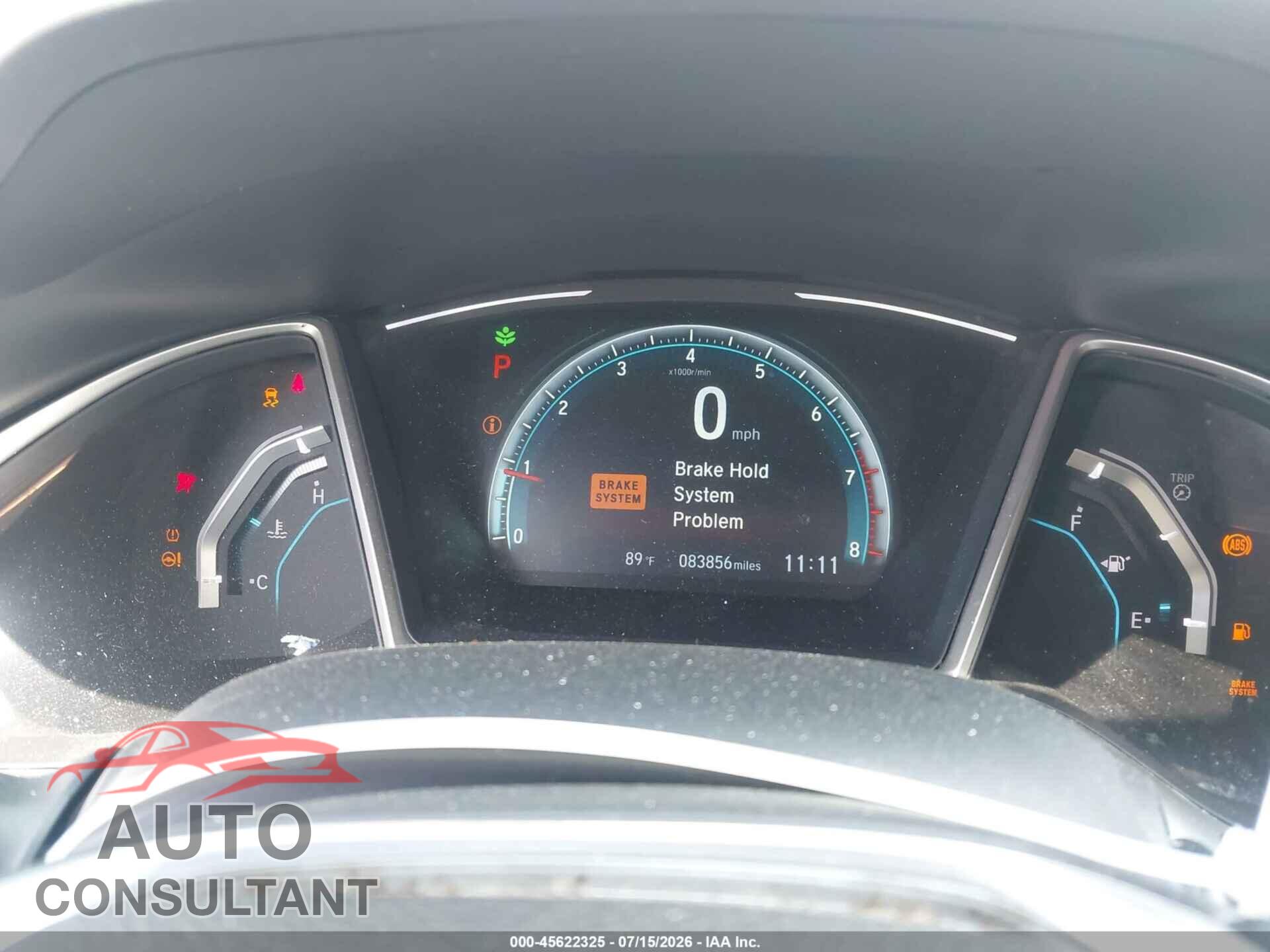 HONDA CIVIC 2017 - 19XFC2F74HE003794
