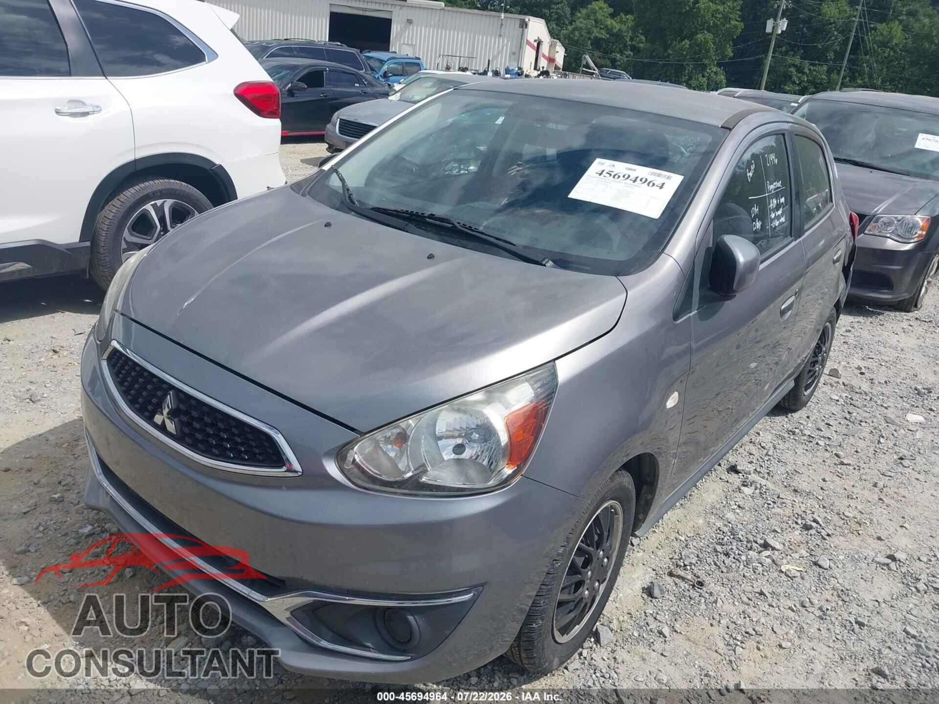 MITSUBISHI MIRAGE 2017 - ML32A3HJ3HH020036
