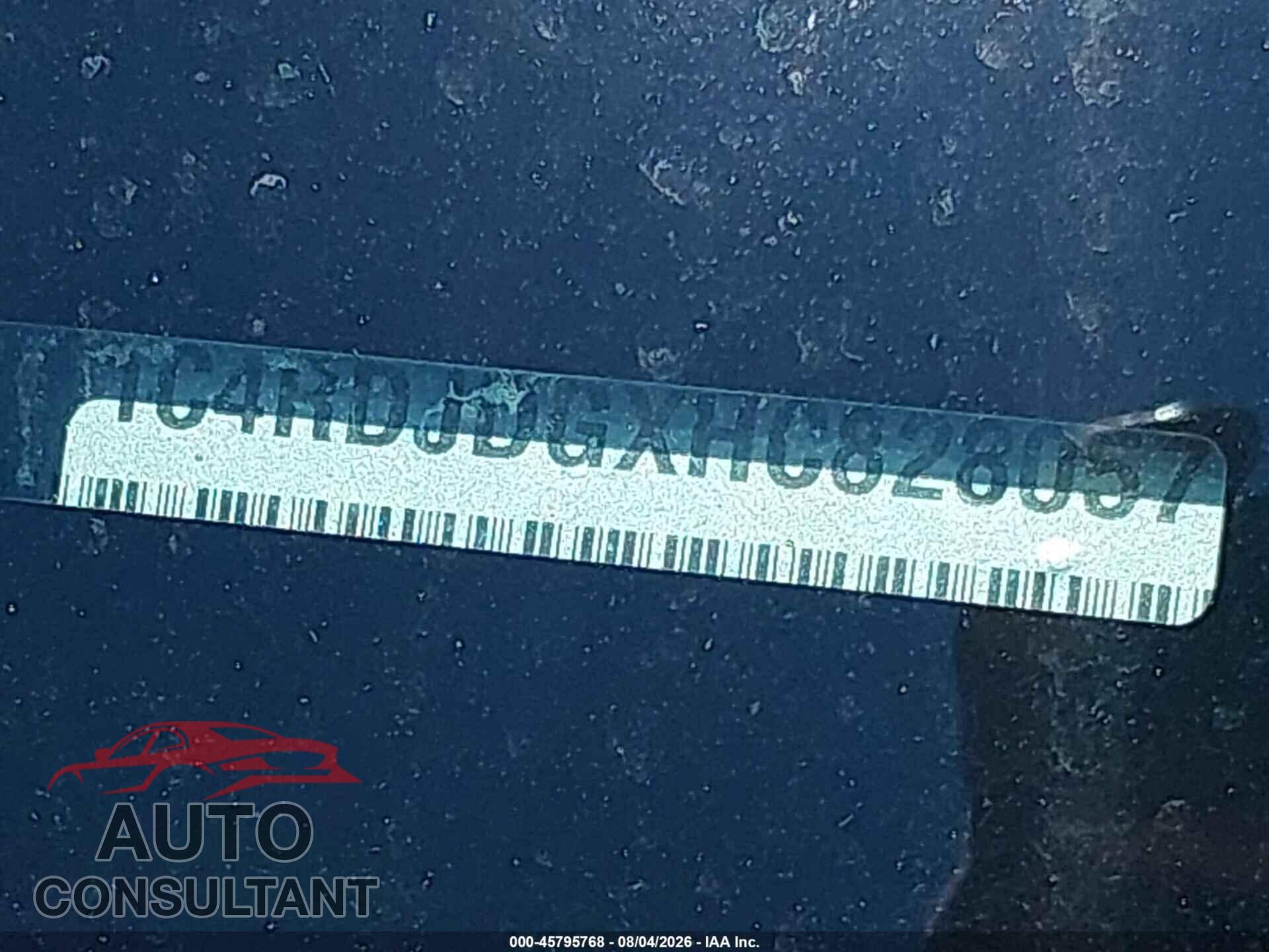 DODGE DURANGO 2017 - 1C4RDJDGXHC828057