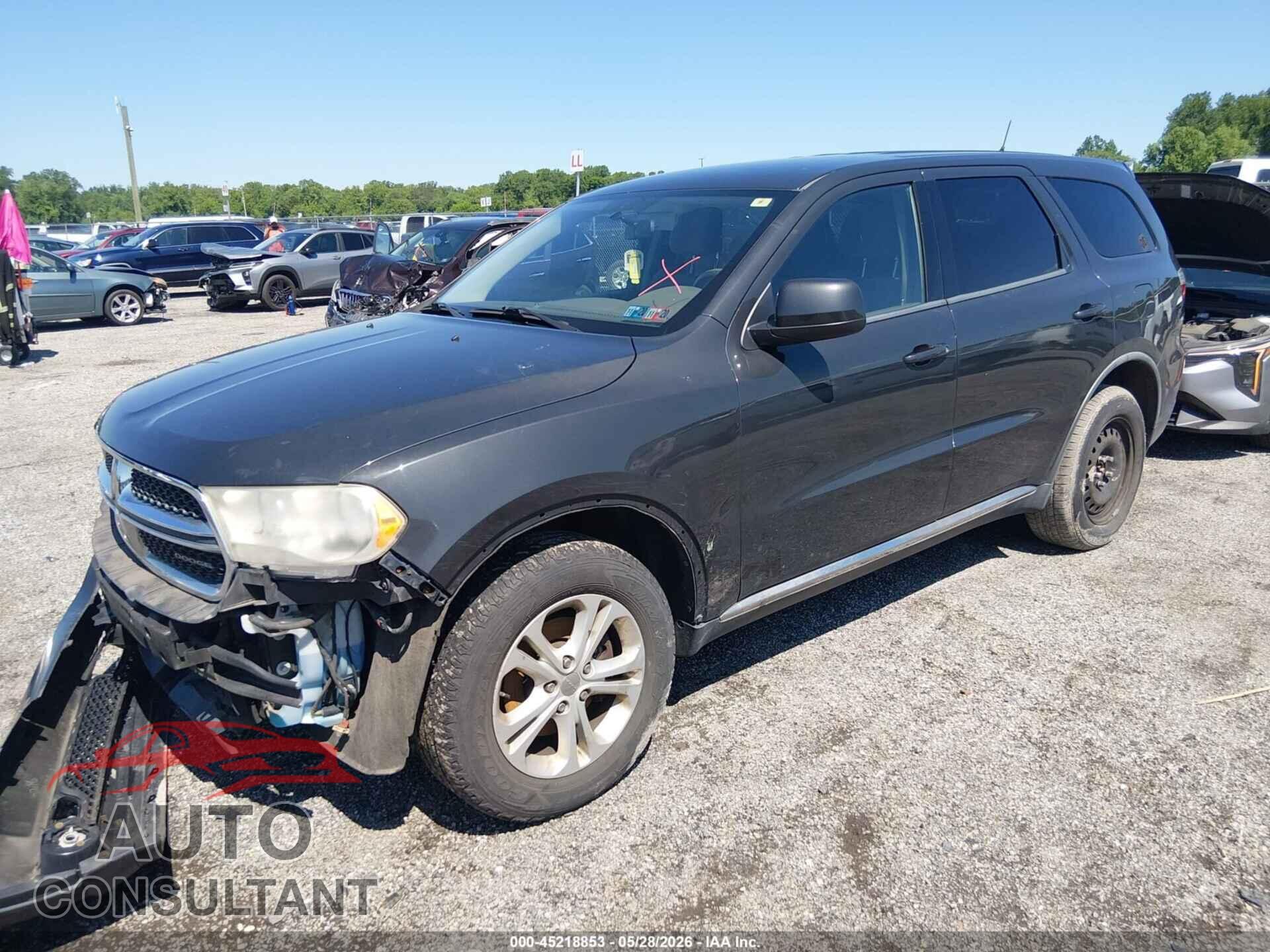 DODGE DURANGO 2011 - 1D4RE2GG6BC624199