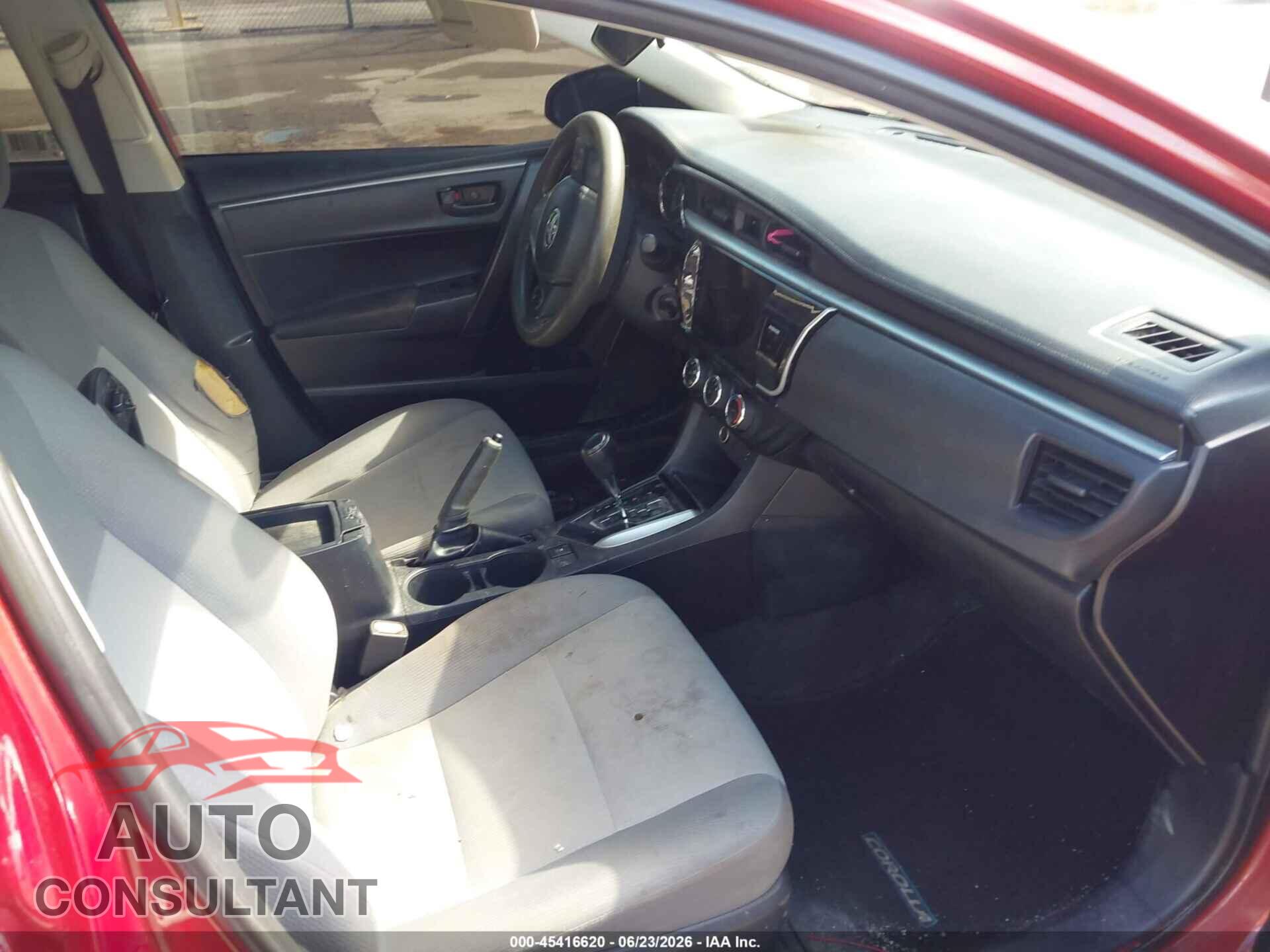 TOYOTA COROLLA 2015 - 2T1BURHEXFC319566