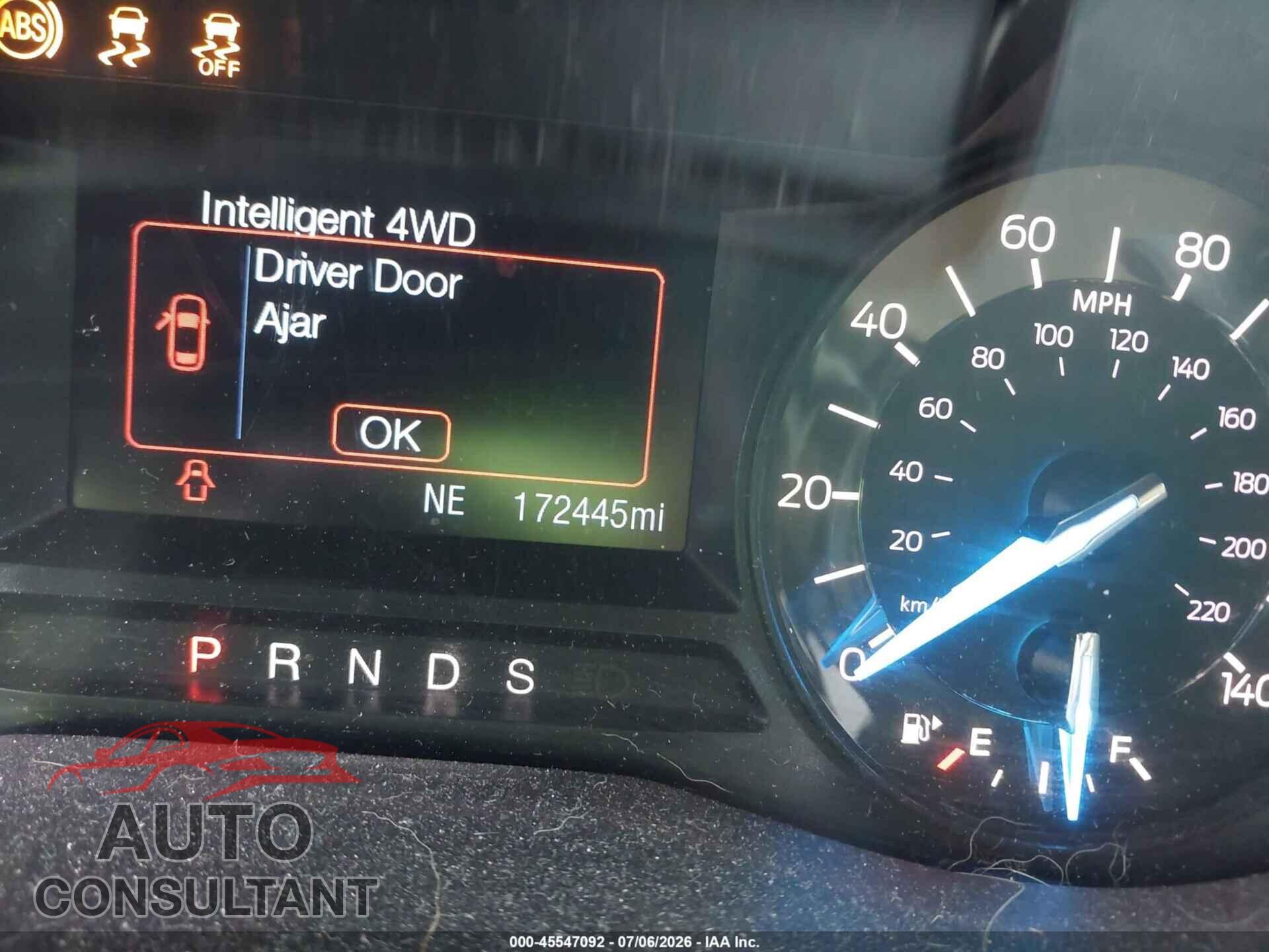 FORD EXPLORER 2017 - 1FM5K8B88HGA01087