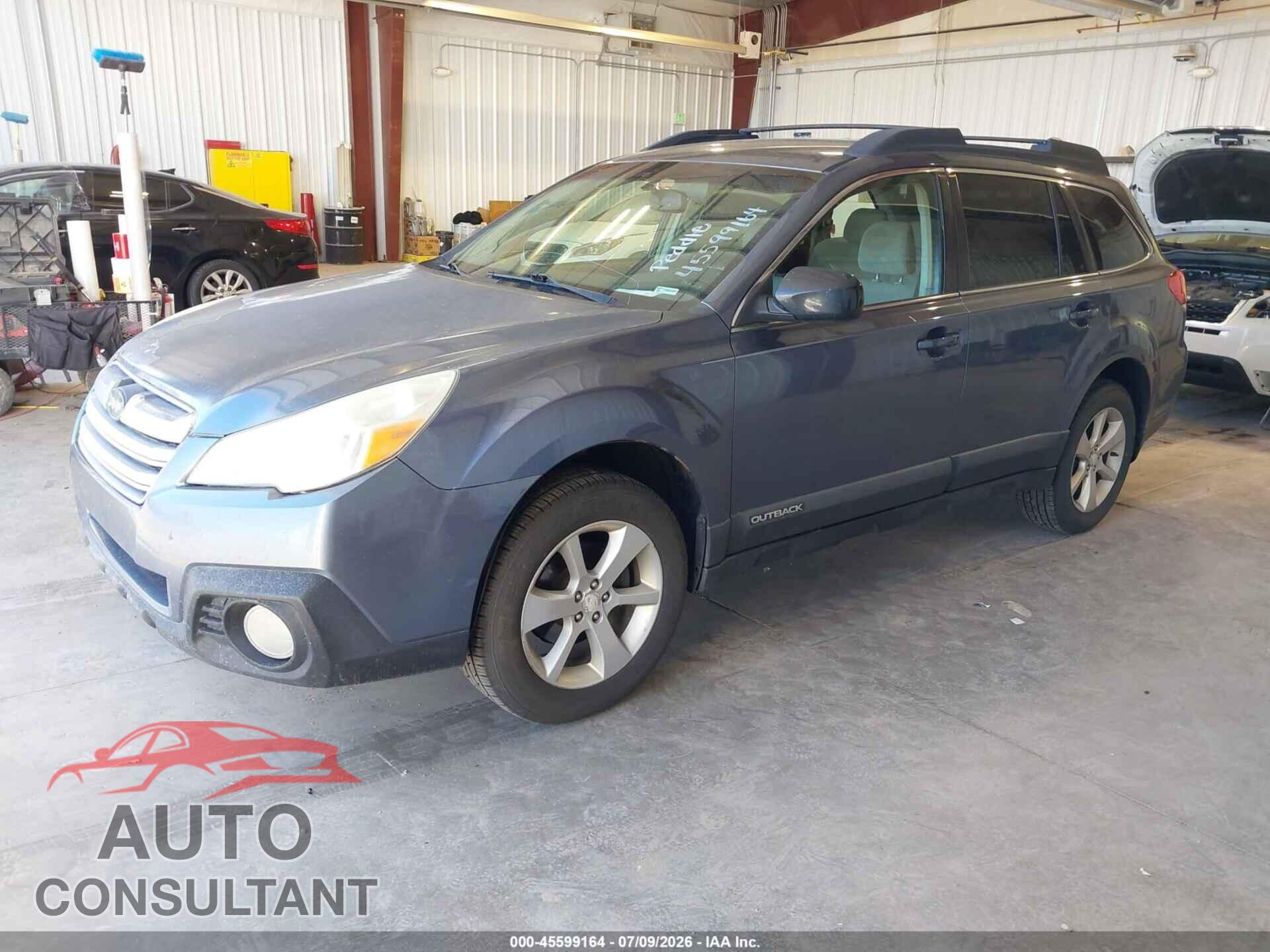 SUBARU OUTBACK 2014 - 4S4BRCCC7E3252657