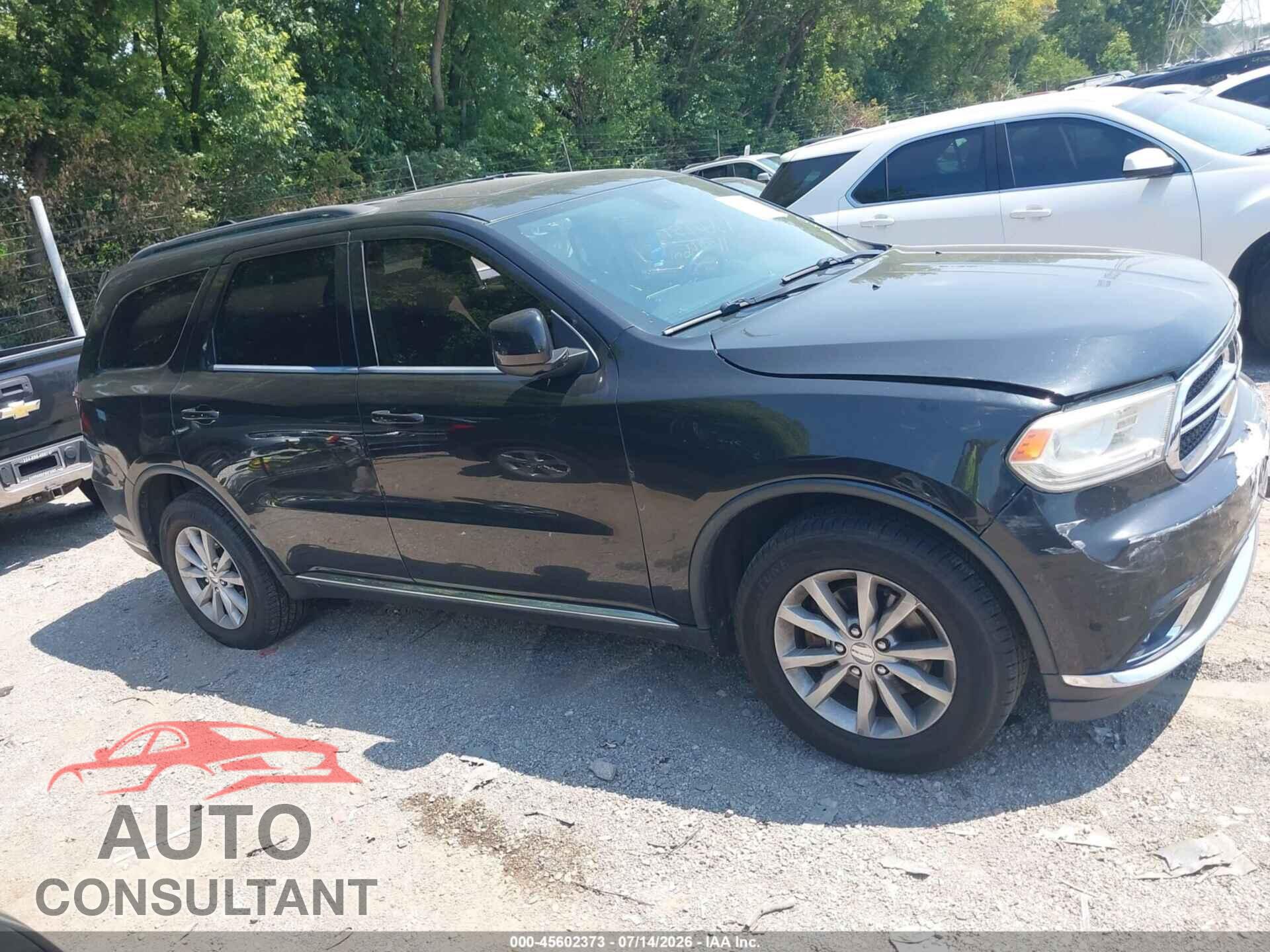 DODGE DURANGO 2015 - 1C4RDJAG3FC245511