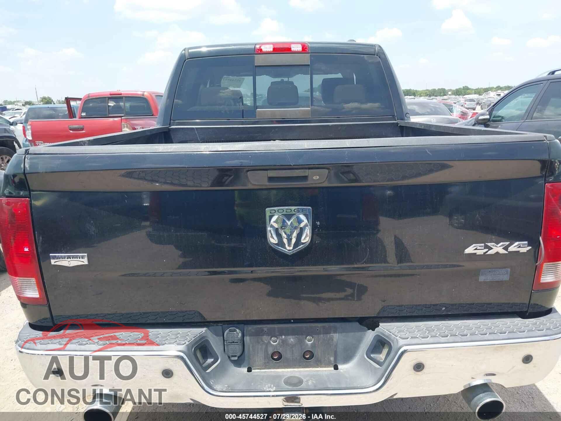 DODGE RAM 1500 2010 - 1D7RV1CT8AS219952