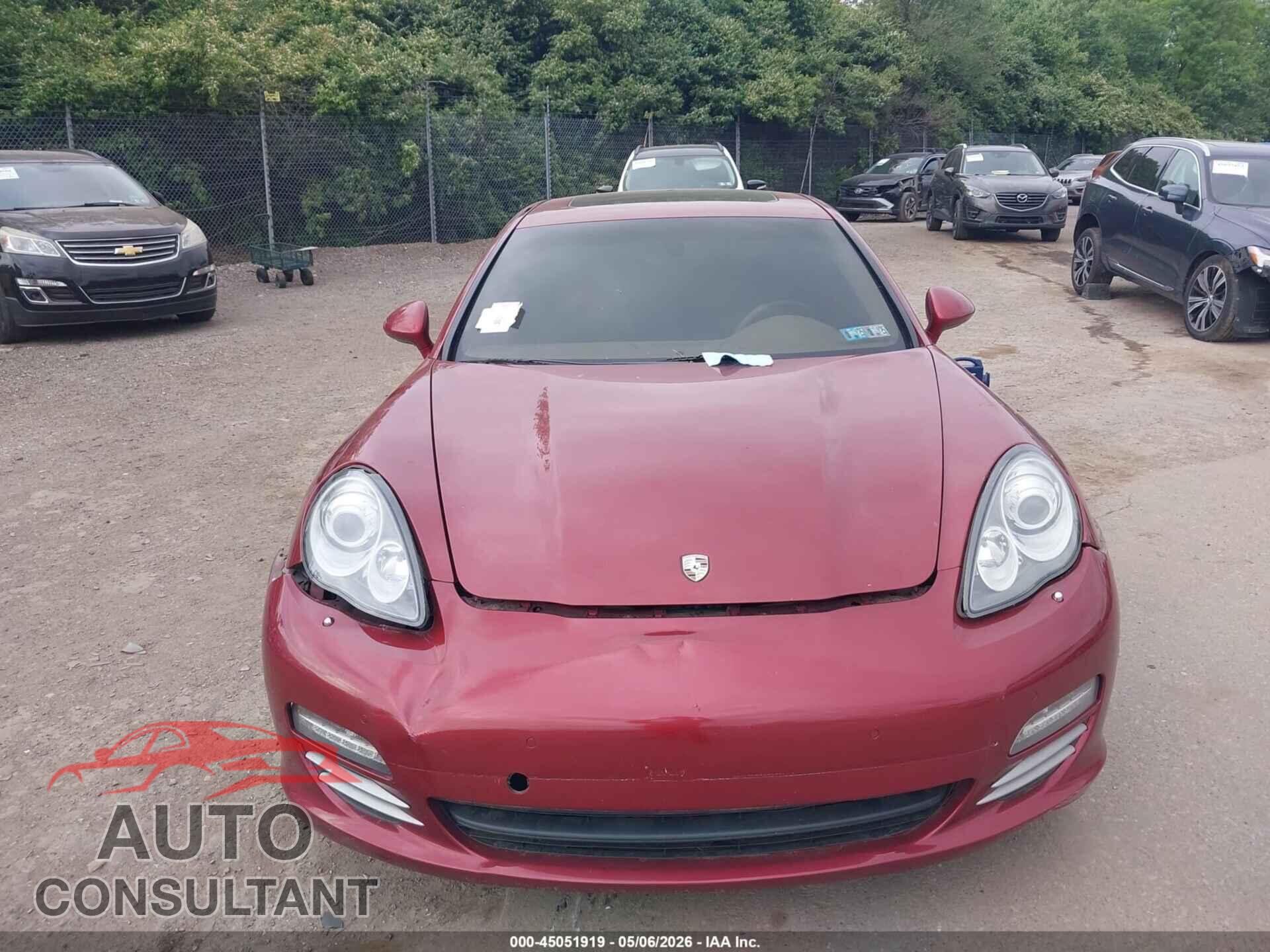 PORSCHE PANAMERA 2012 - WP0AA2A73CL010548