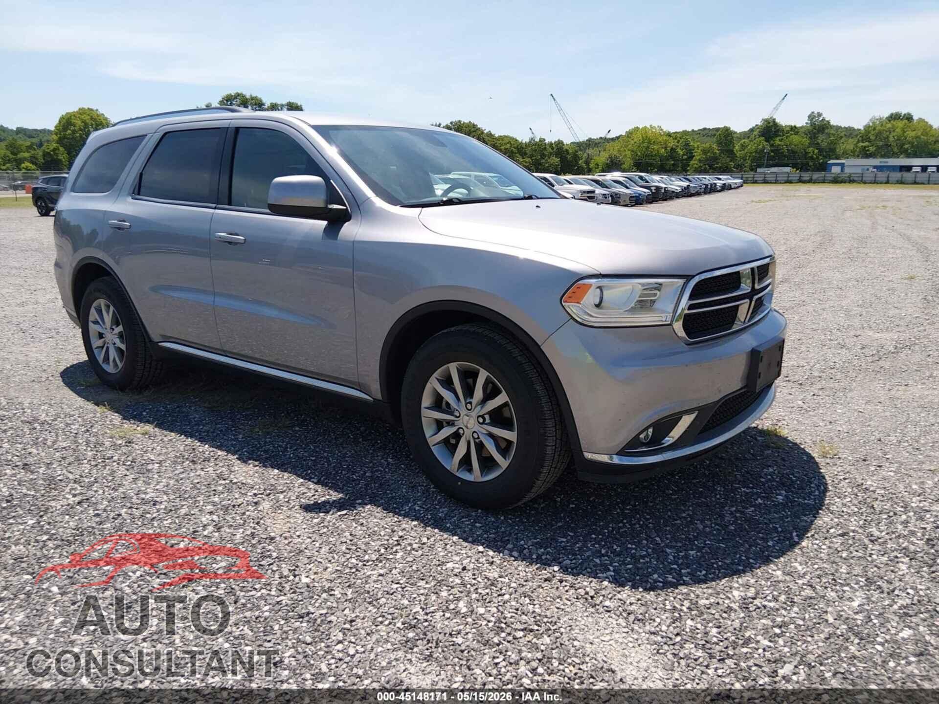 DODGE DURANGO 2017 - 1C4RDHAG2HC923662