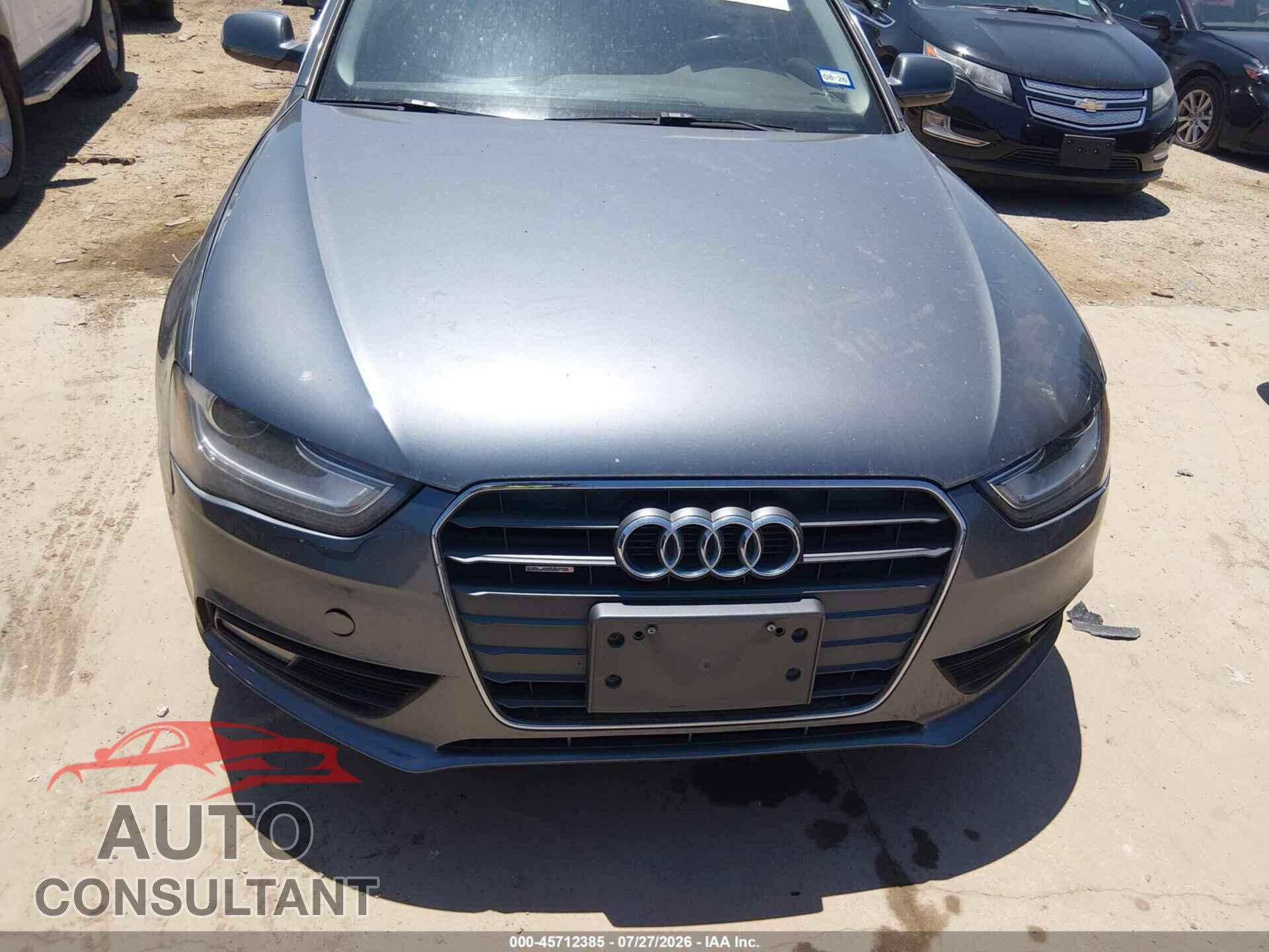 AUDI A4 2013 - WAUFFAFL2DA140077