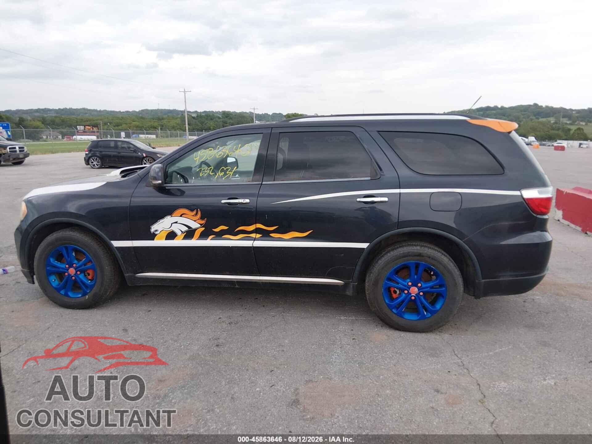 DODGE DURANGO 2013 - 1C4RDJDG1DC664515