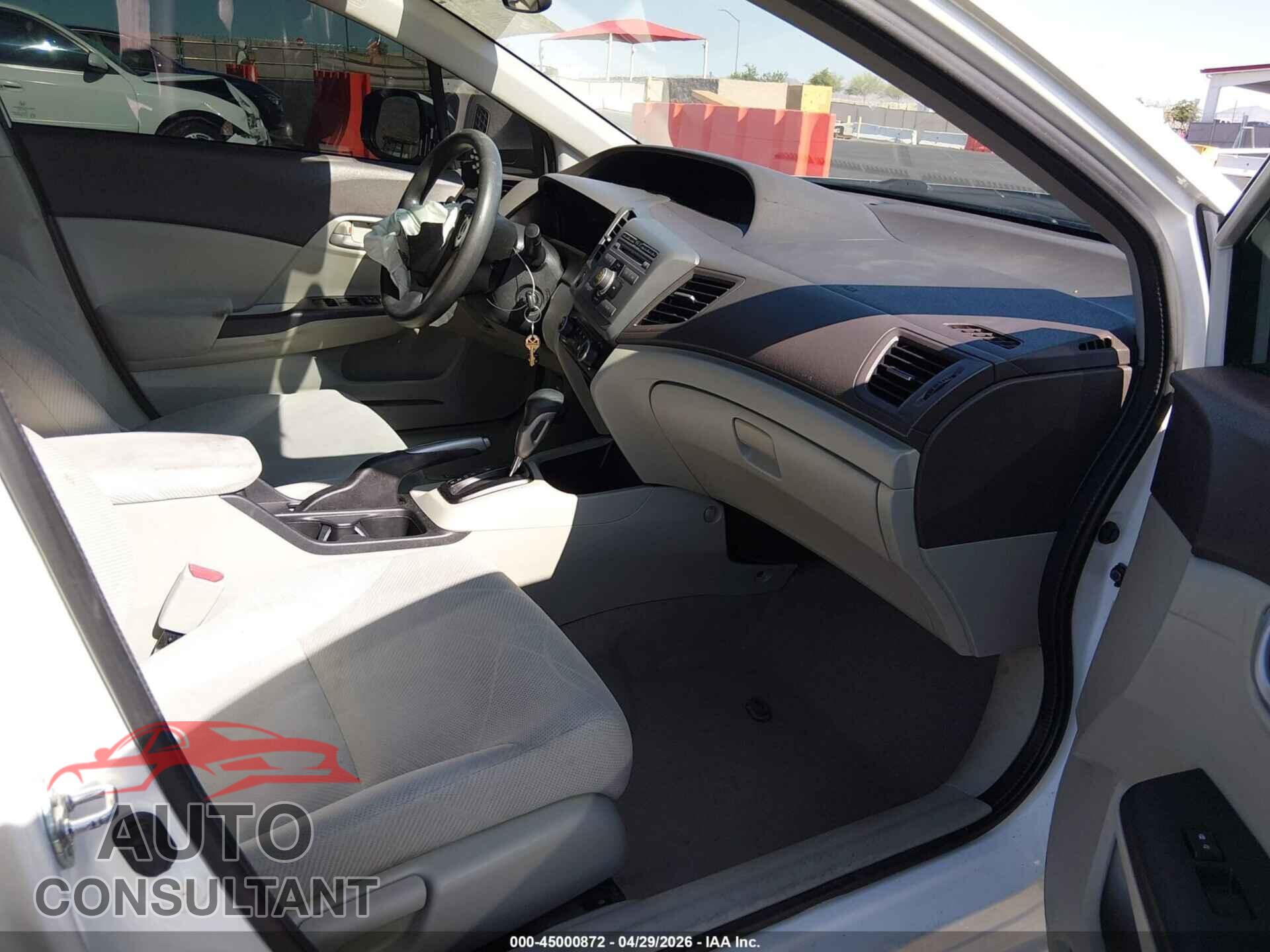 HONDA CIVIC 2012 - 2HGFB2F56CH587180