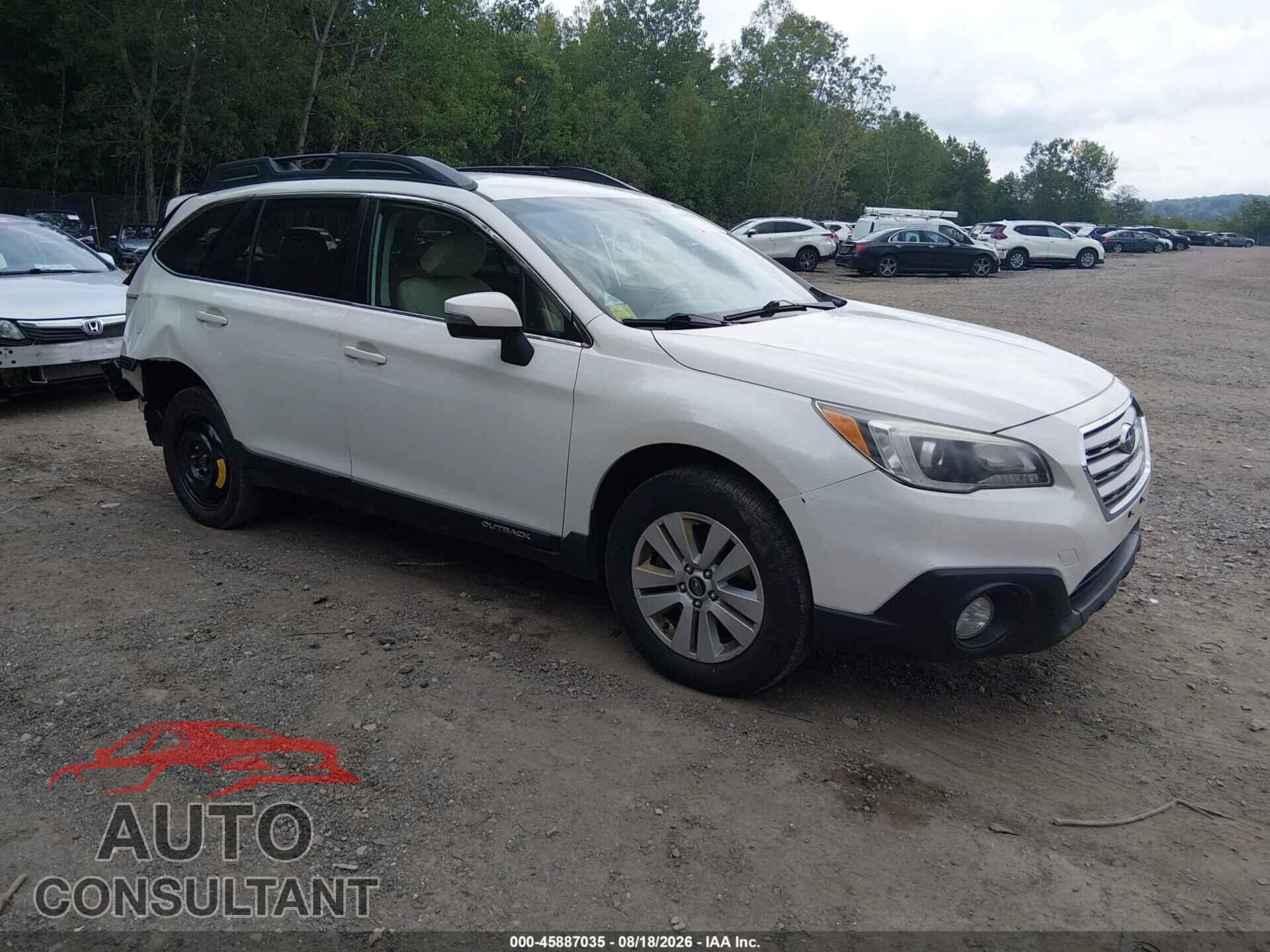 SUBARU OUTBACK 2016 - 4S4BSAFC8G3250195