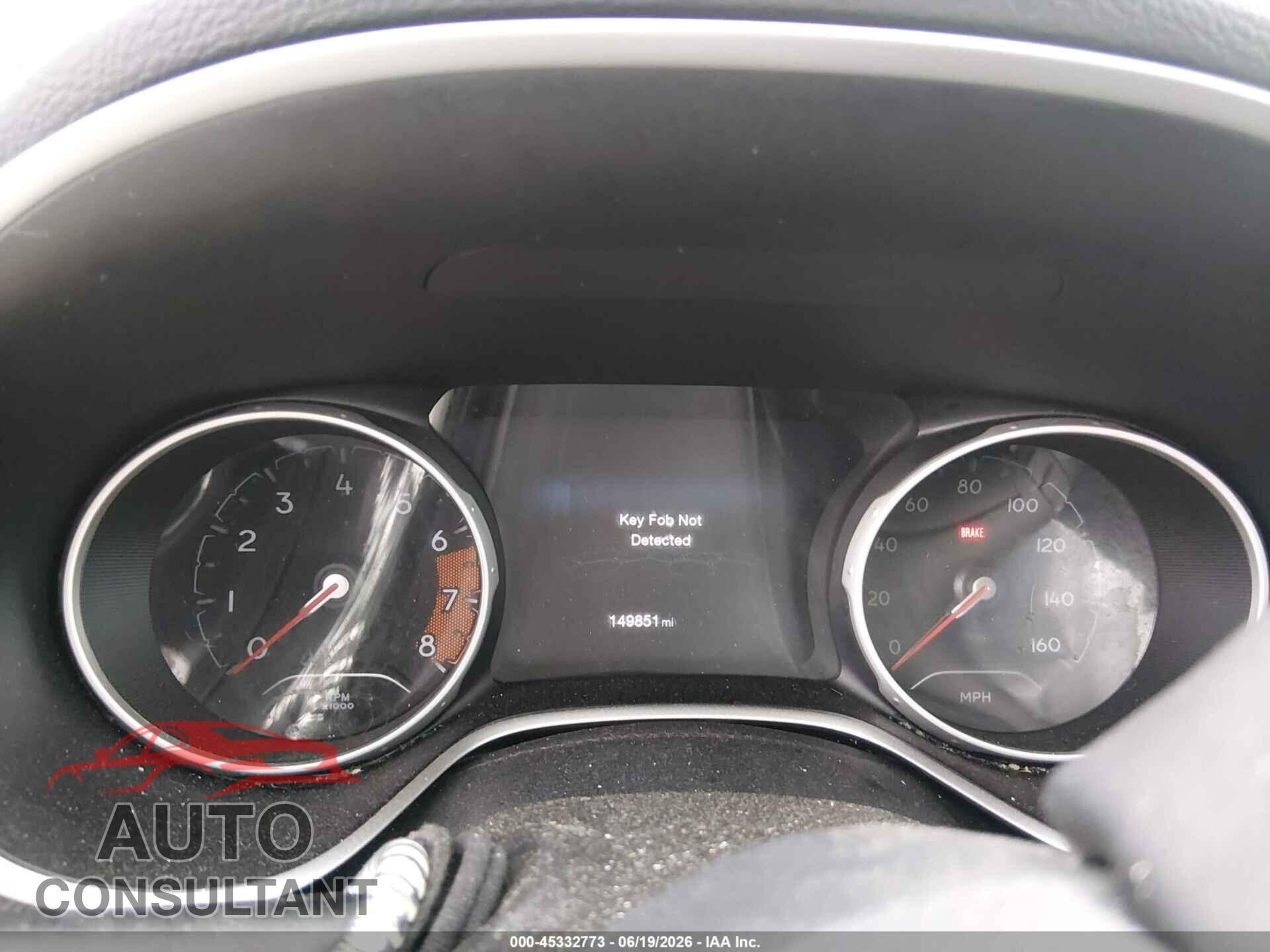 JEEP NEW COMPASS 2017 - 3C4NJDBB1HT628351