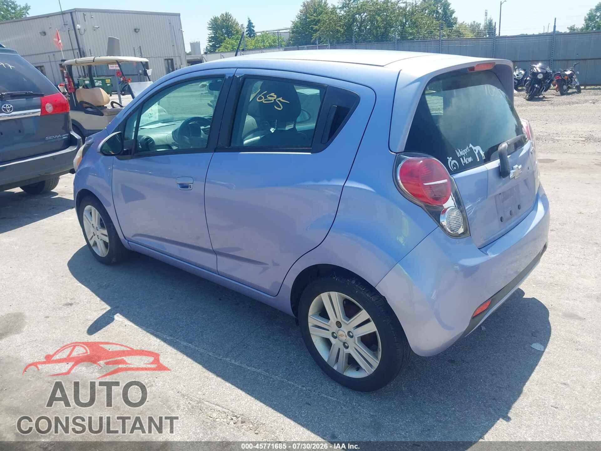 CHEVROLET SPARK 2014 - KL8CB6S91EC490145